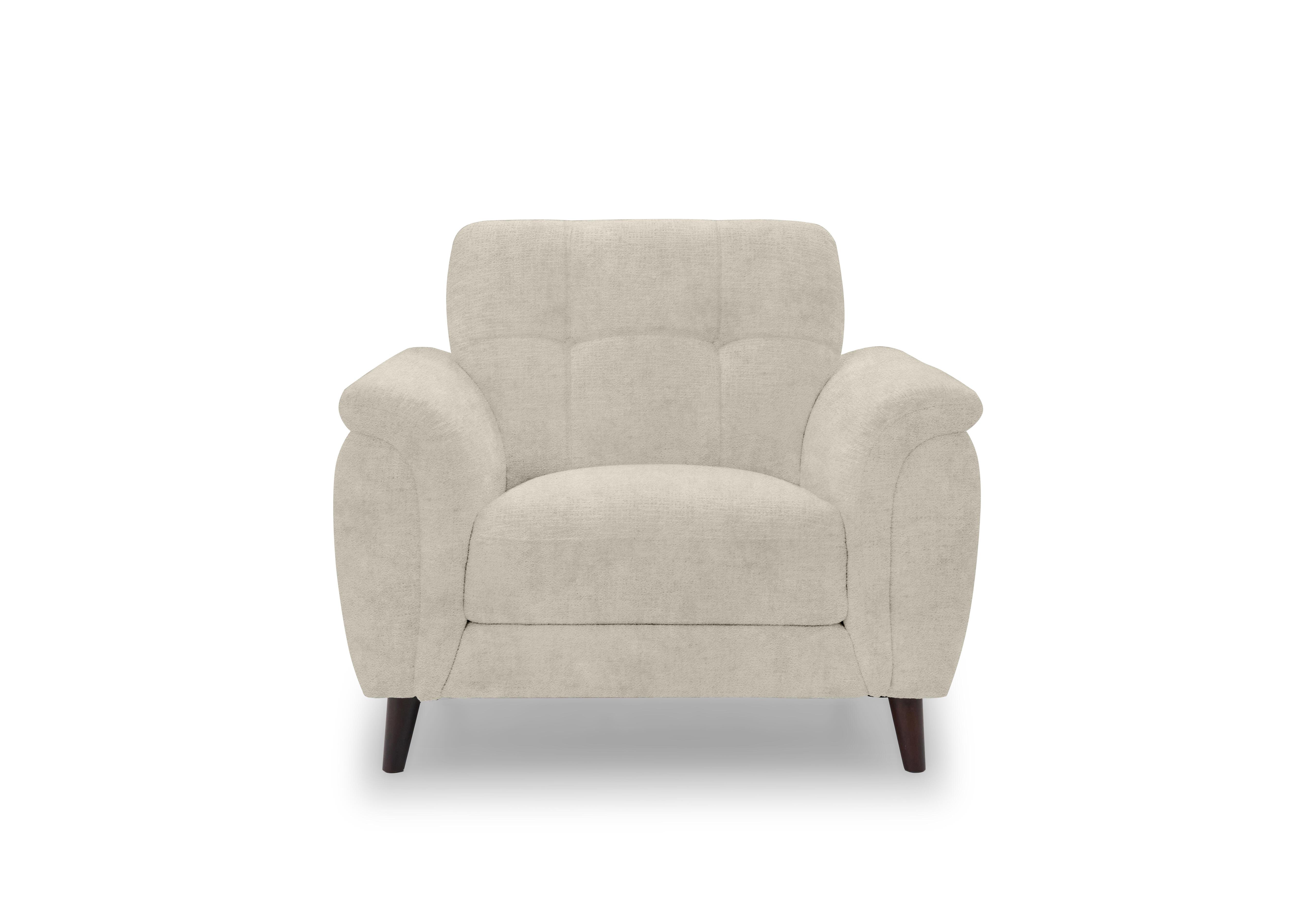 Chantilly Fabric Armchair in Hudson Mink 25120 on Furniture Village