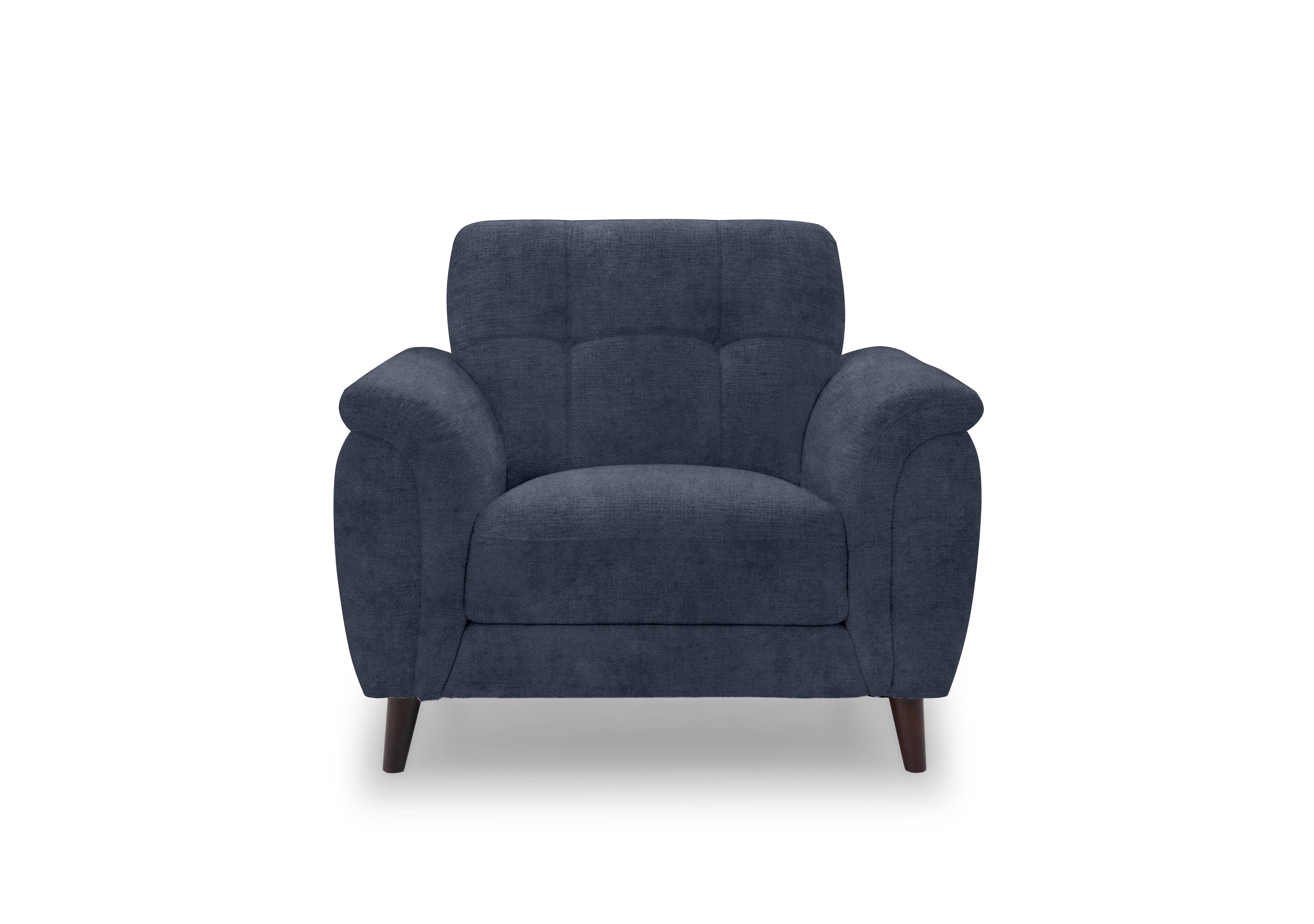 Chantilly Fabric Armchair in Hudson Ocean 25315 on Furniture Village