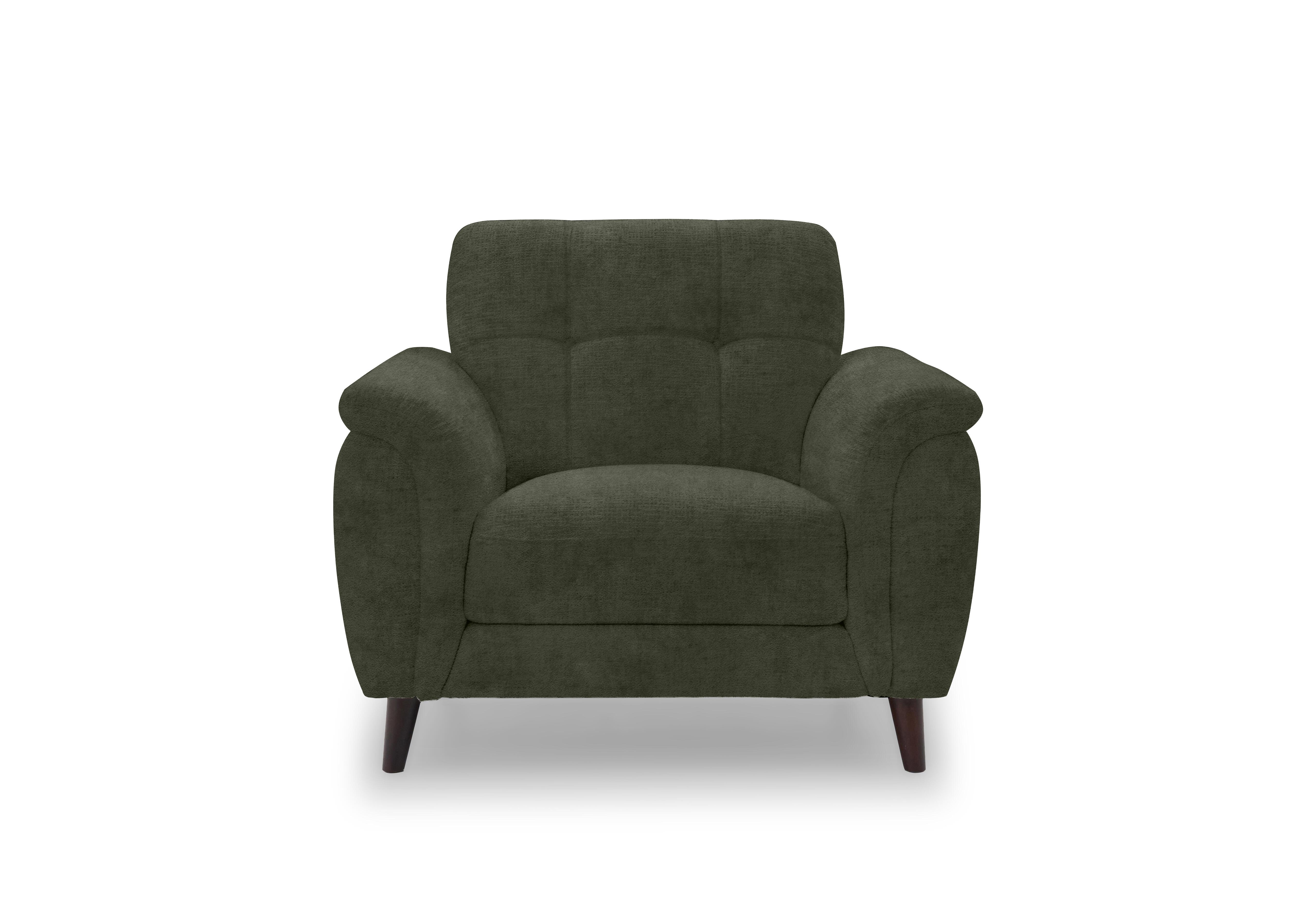 Chantilly Fabric Armchair in Hudson Pine 25355 on Furniture Village