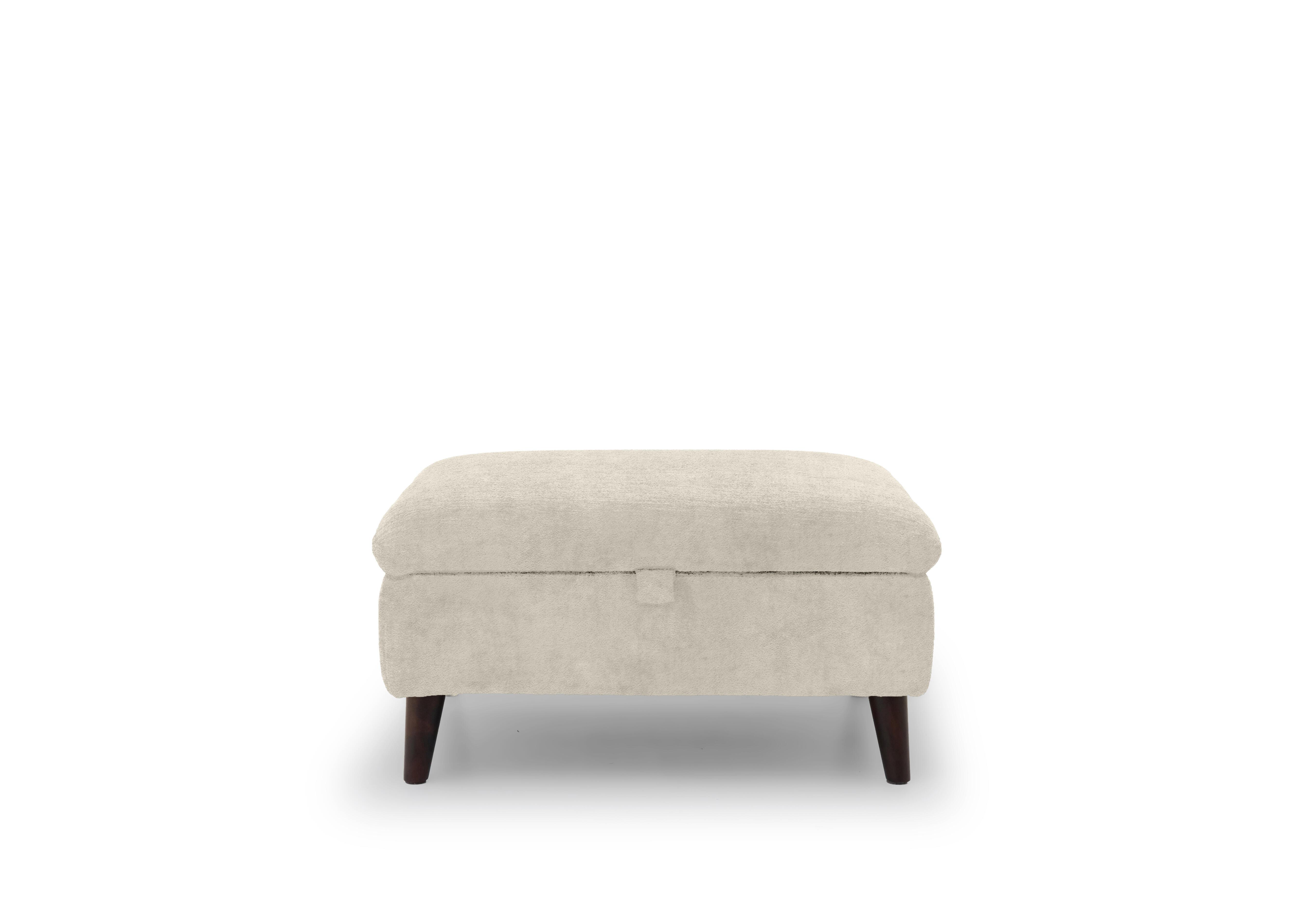 Chantilly Fabric Storage Footstool in Hudson Mink 25120 on Furniture Village