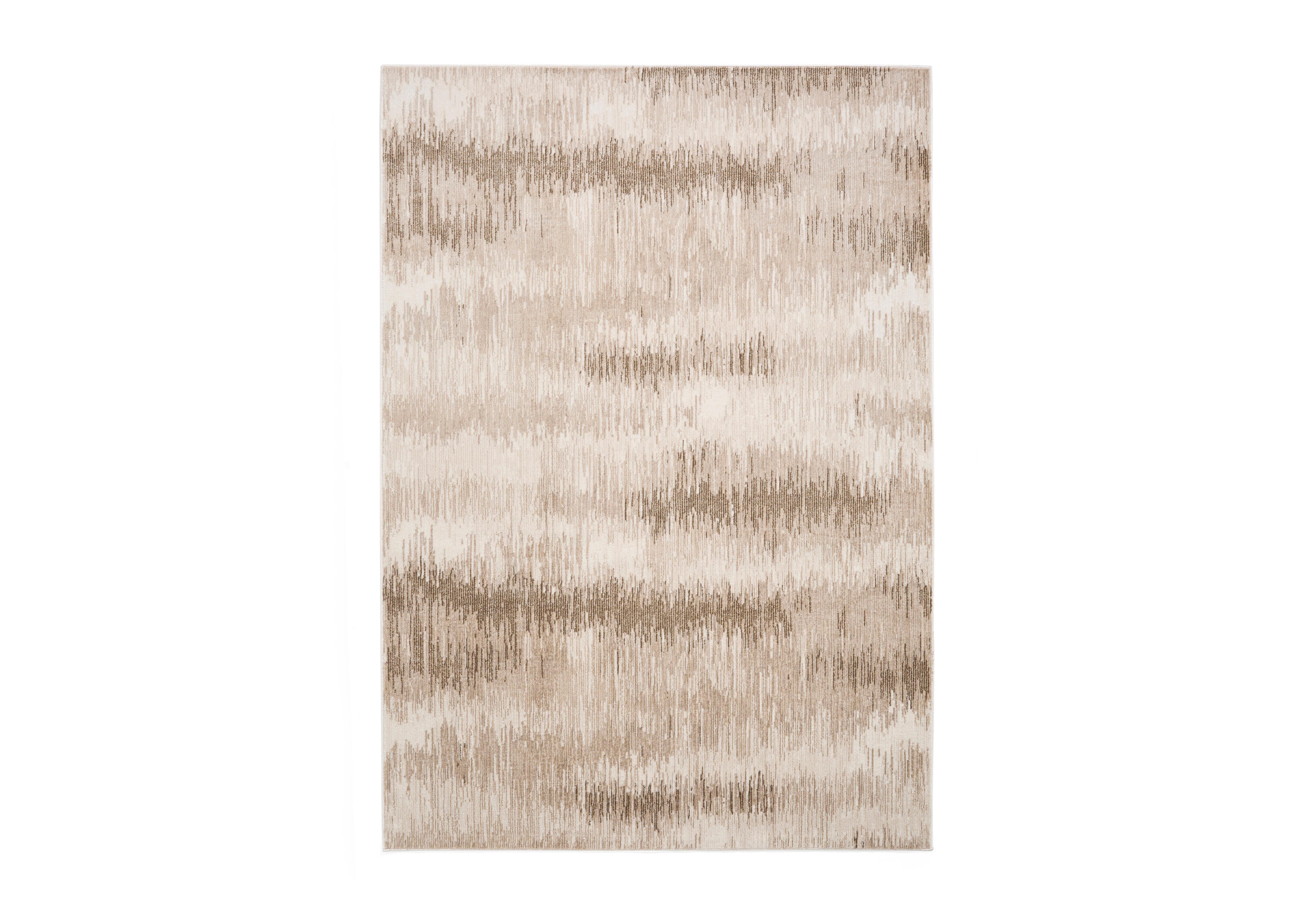 Deriva Rug in Cream Beige on Furniture Village