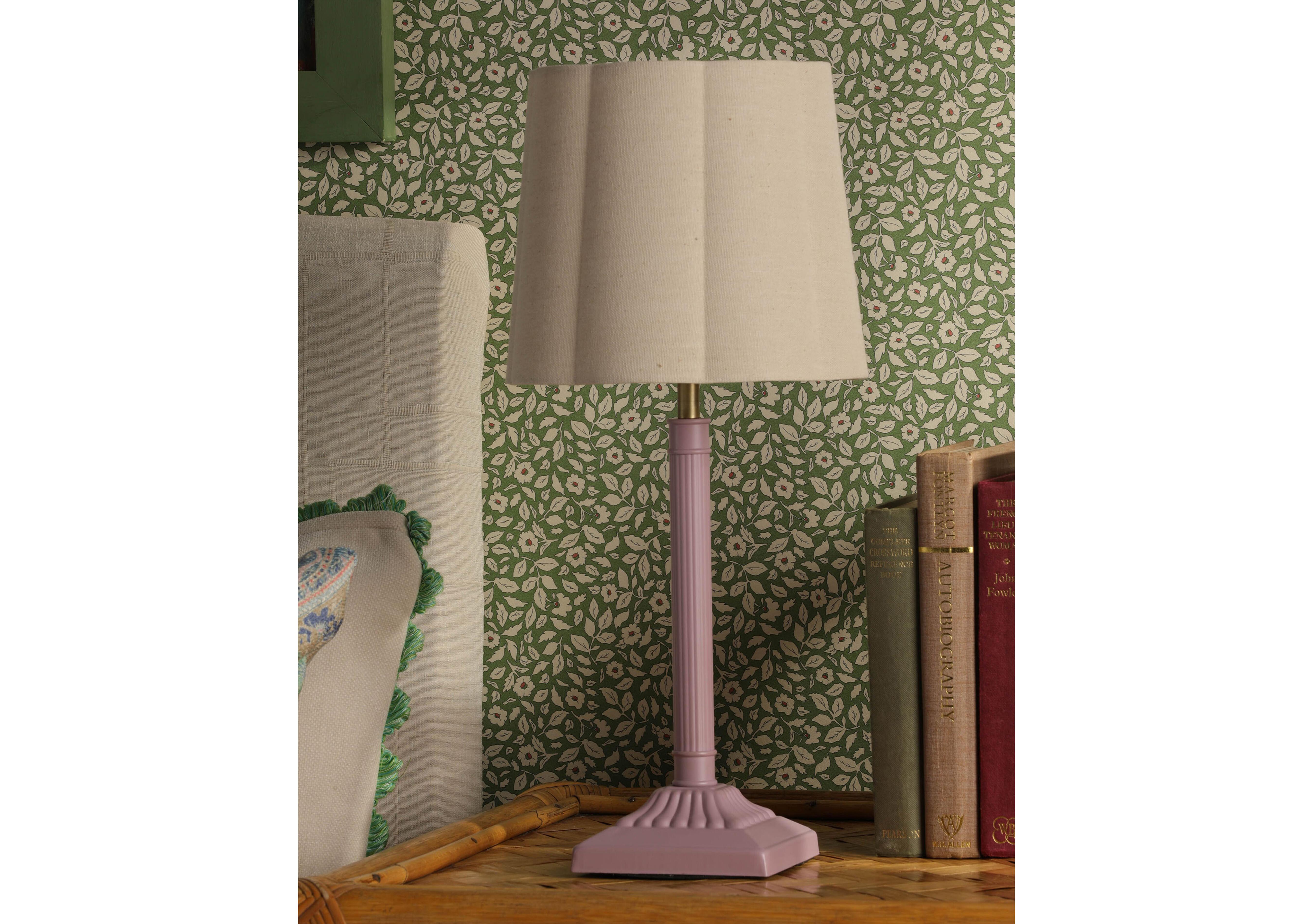 Buscot Square Table Lamp in  on Furniture Village