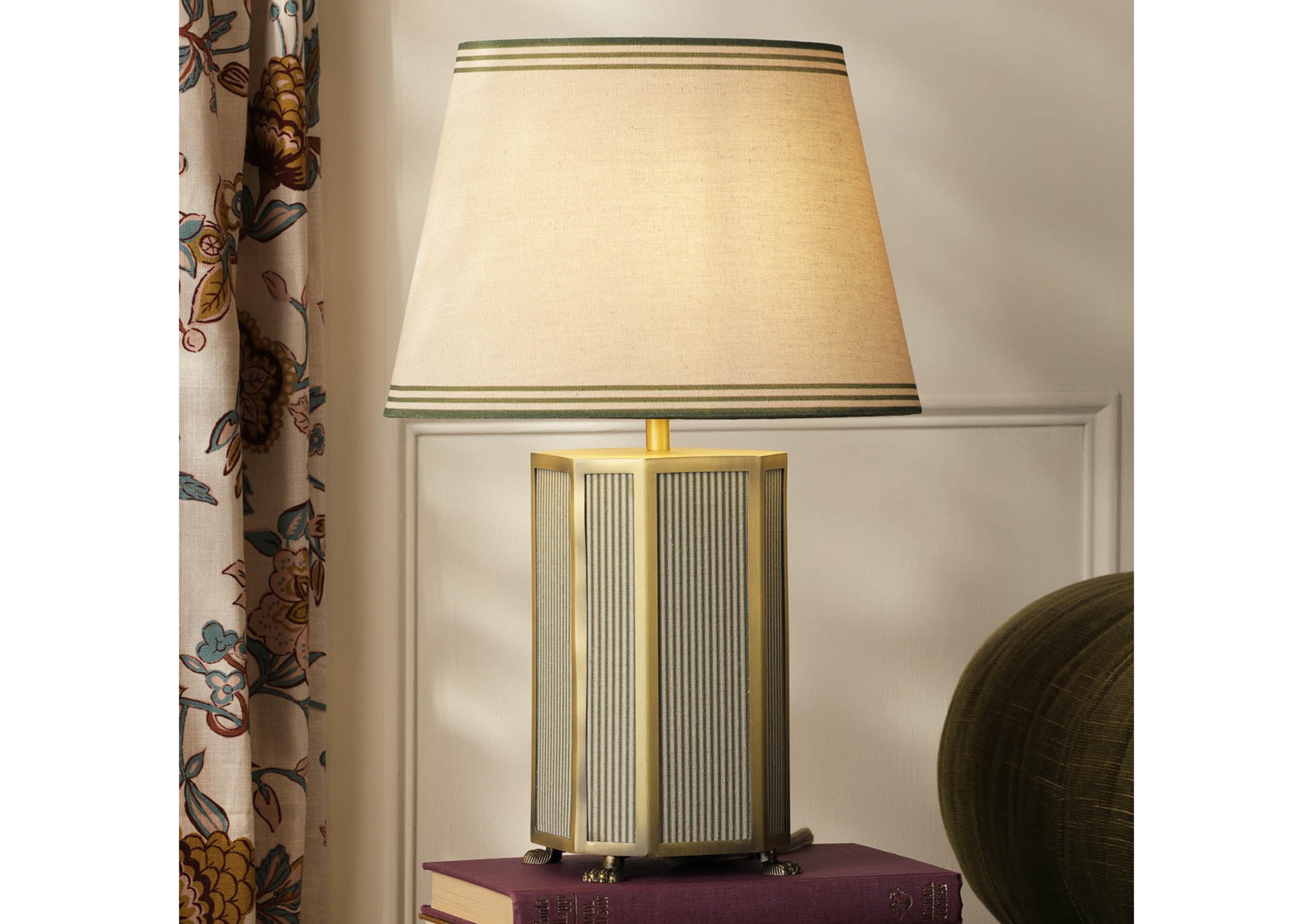 Helmingham Claw Foot Table Lamp in  on Furniture Village