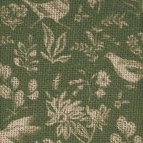 Helmingham Claw Foot Table Lamp in Green Print on Furniture Village