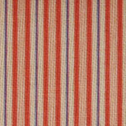 Helmingham Claw Foot Table Lamp in Red Stripe on Furniture Village