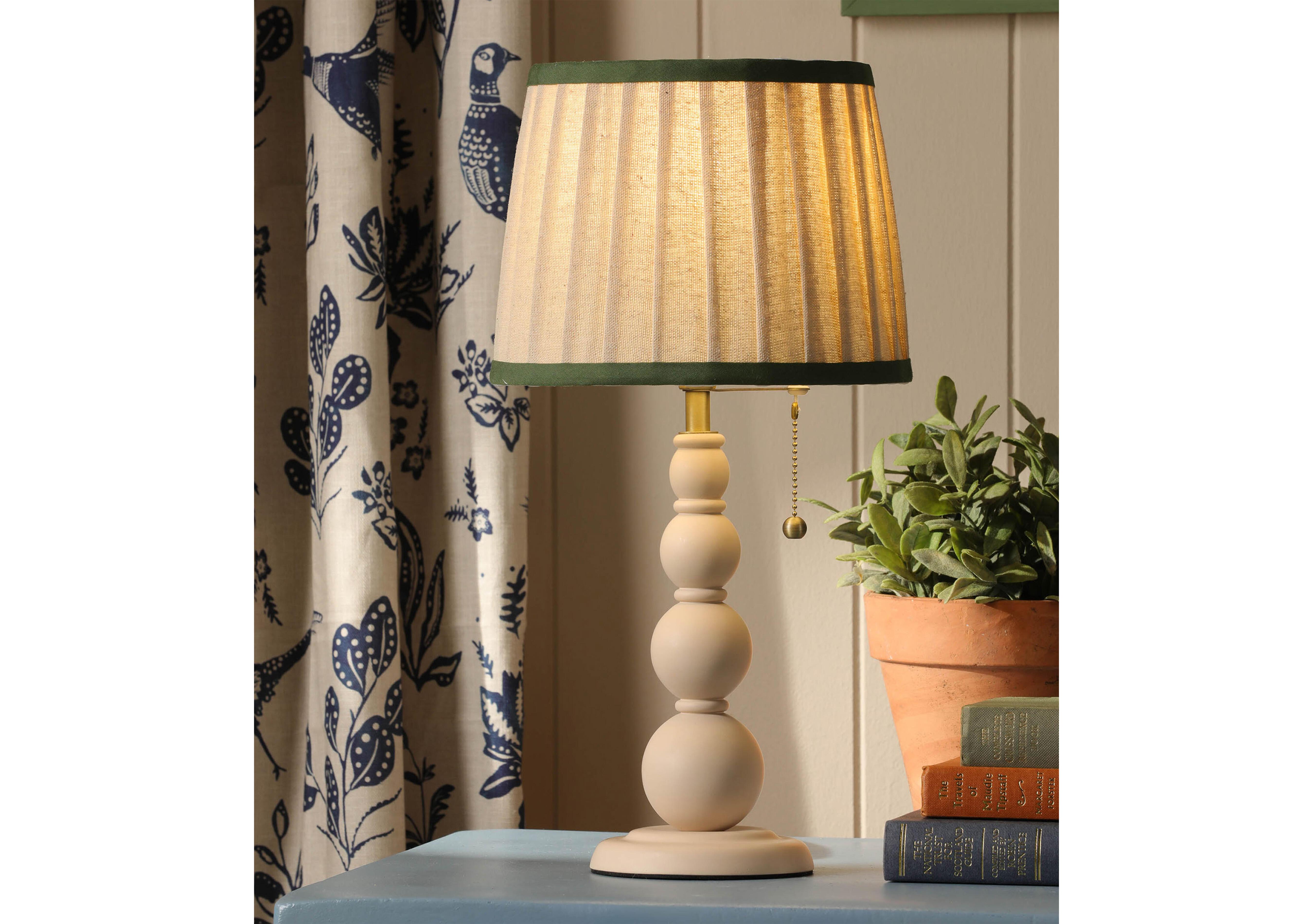 Harewood Wooden Table Lamp in  on Furniture Village