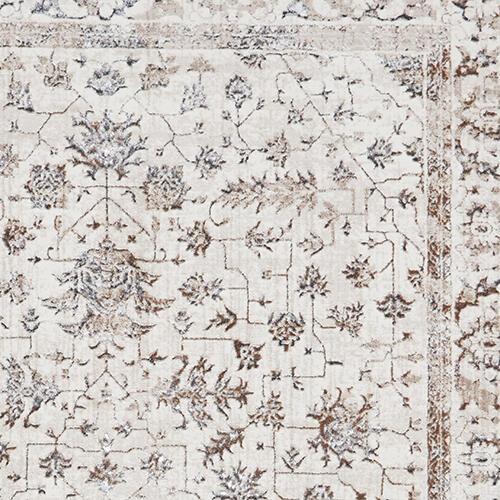 Rosalie Rug in Beige Silver on Furniture Village