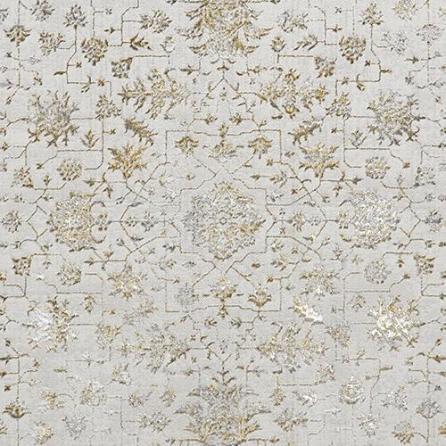 Rosalie Rug in Grey Gold on Furniture Village
