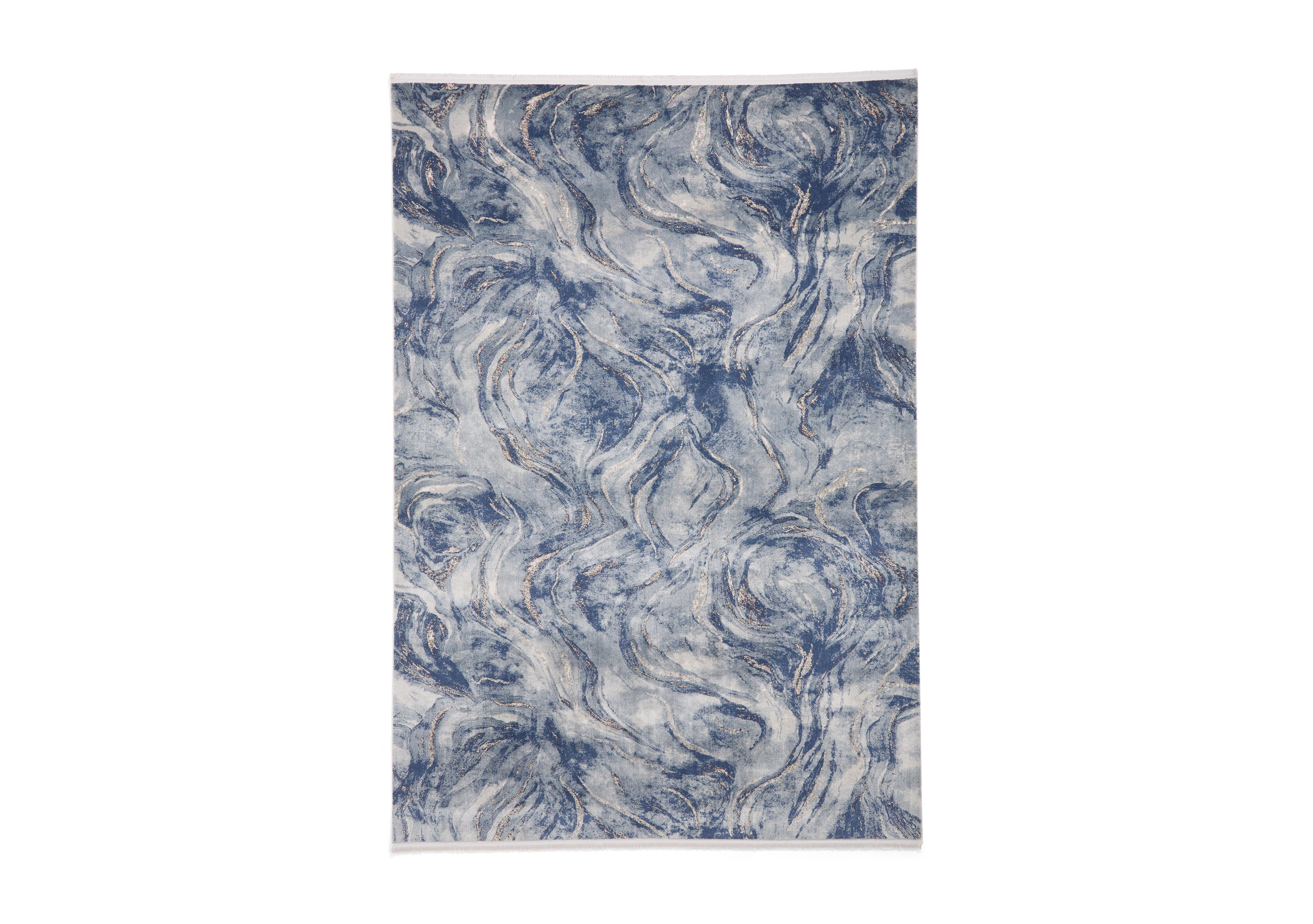 Fabio Lavico Rug in Blue on Furniture Village