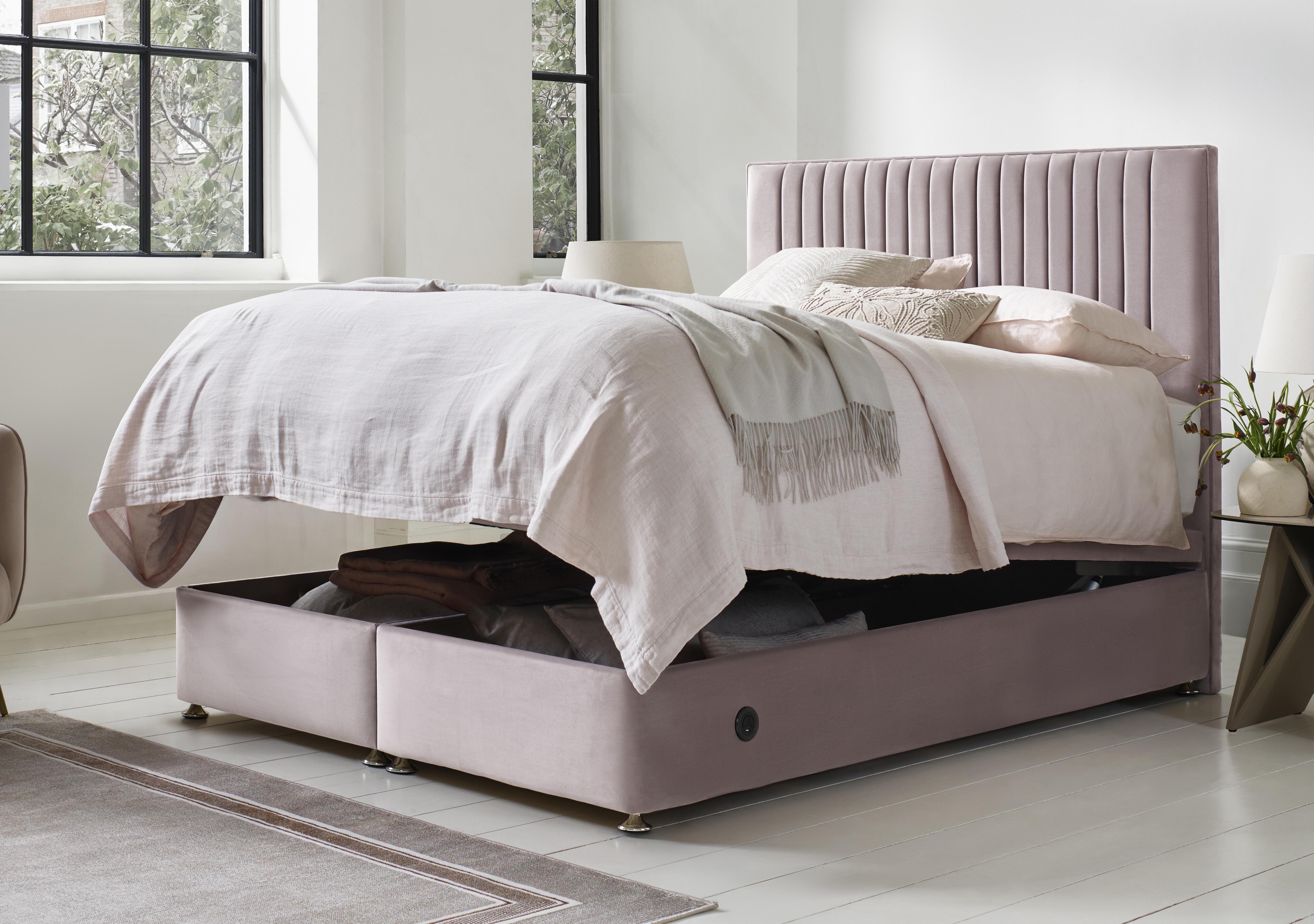 Artisan Platinum Pocket Sprung Electric End Lift Ottoman Divan Base in  on Furniture Village