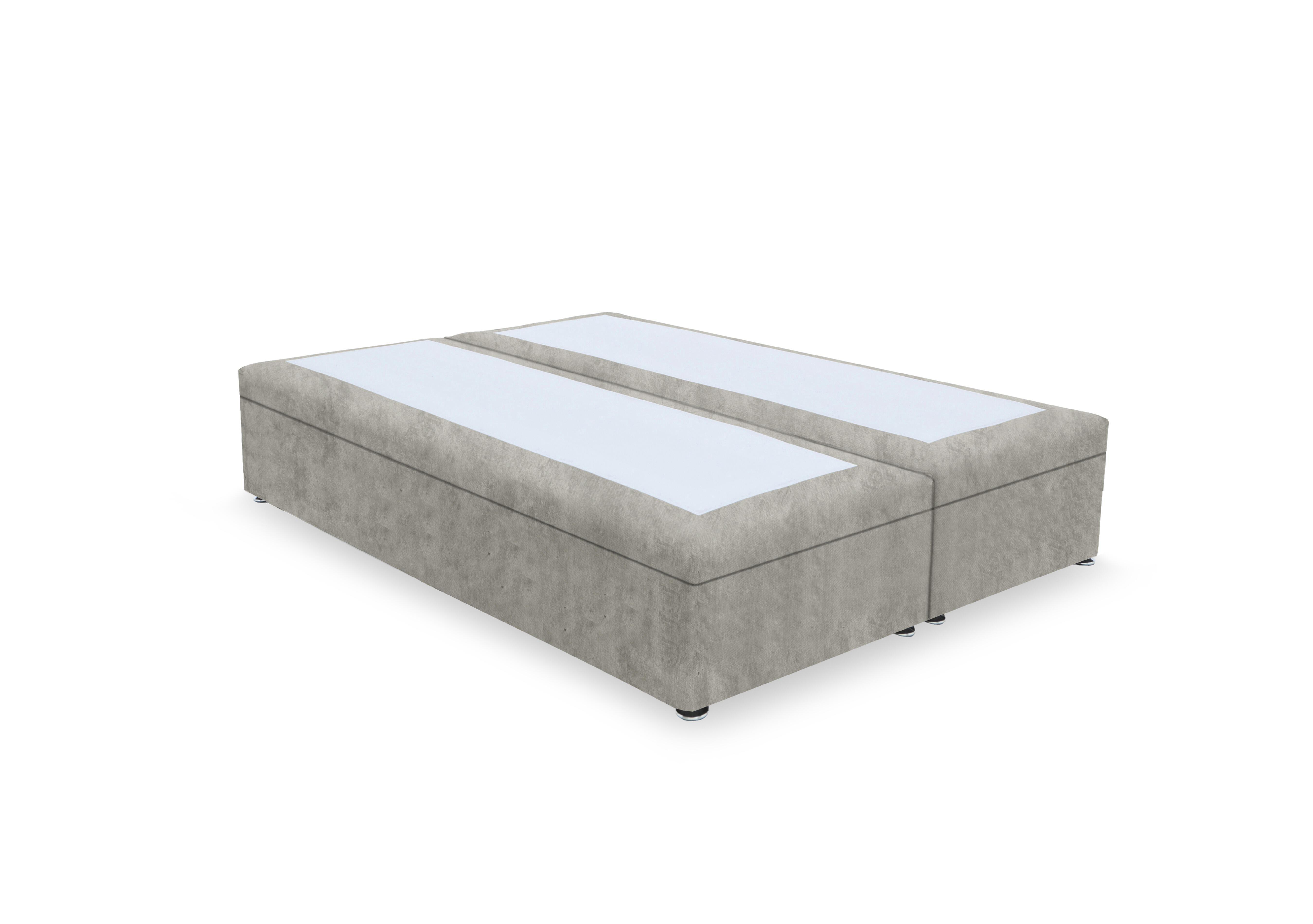 Artisan Platinum Pocket Sprung Electric End Lift Ottoman Divan Base in Daytona Stone on Furniture Village