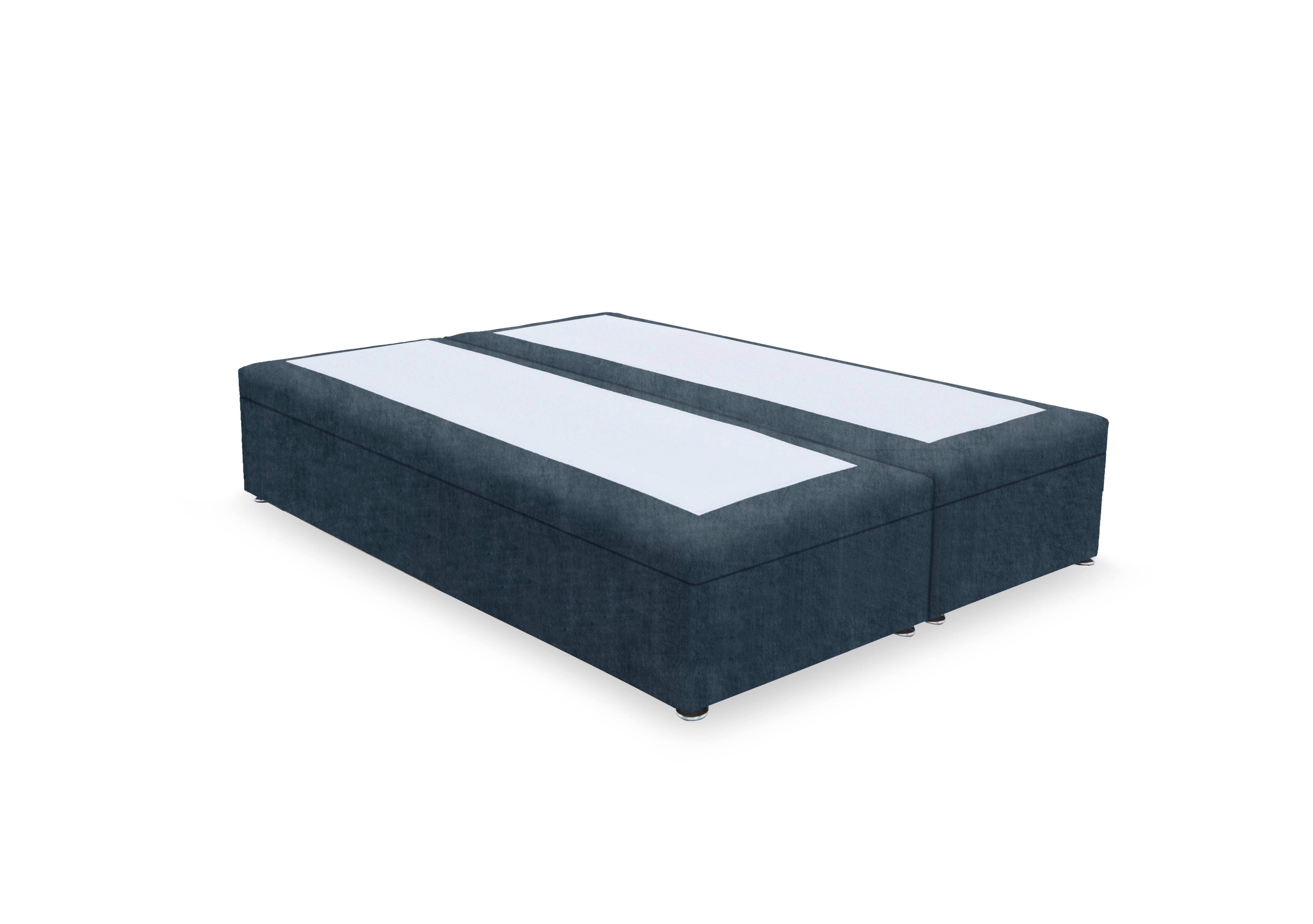 Artisan Platinum Pocket Sprung Electric End Lift Ottoman Divan Base in Granite Blue on Furniture Village