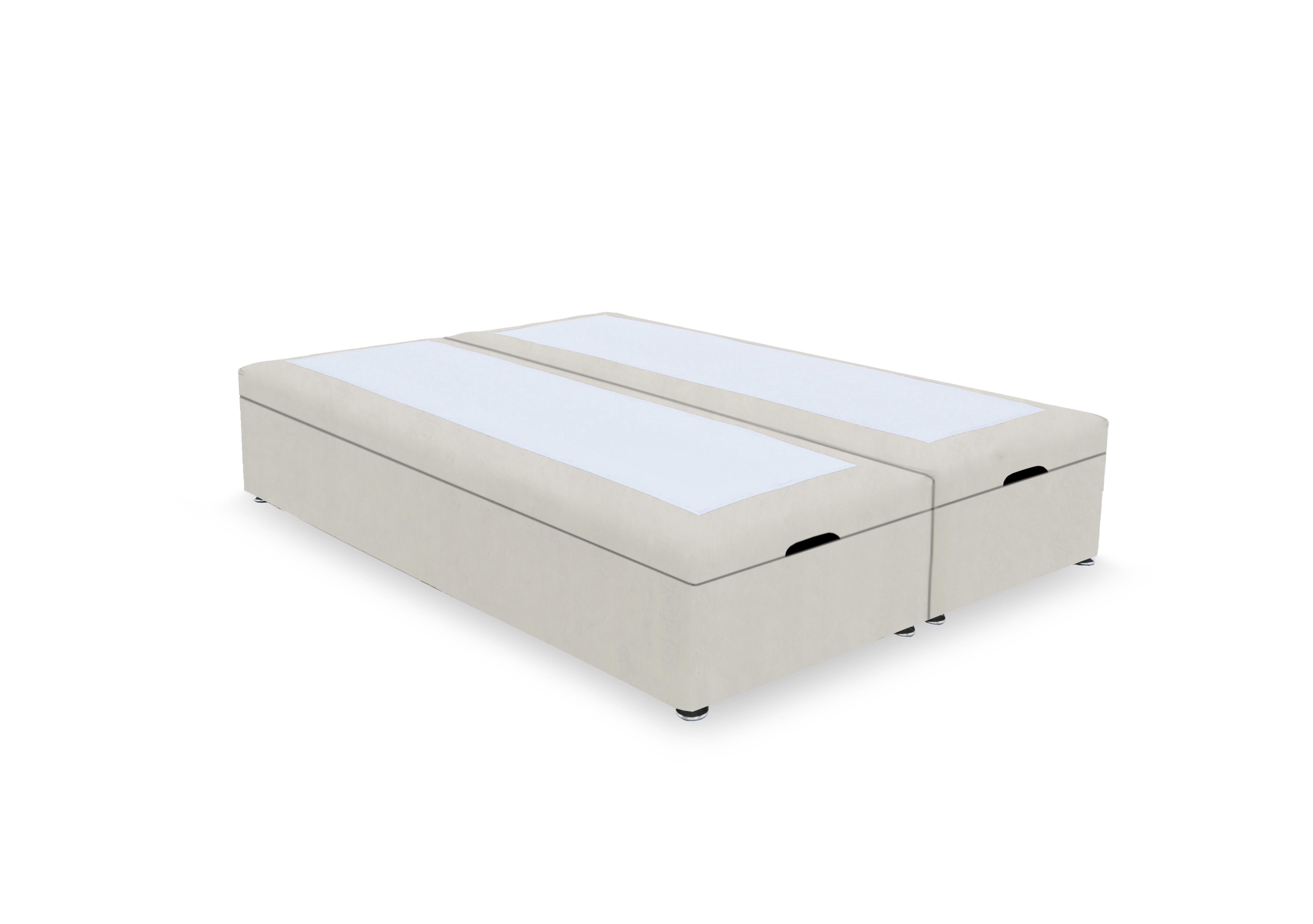 Artisan Platinum Pocket Sprung End Lift Ottoman Divan Base in Aston Linen on Furniture Village