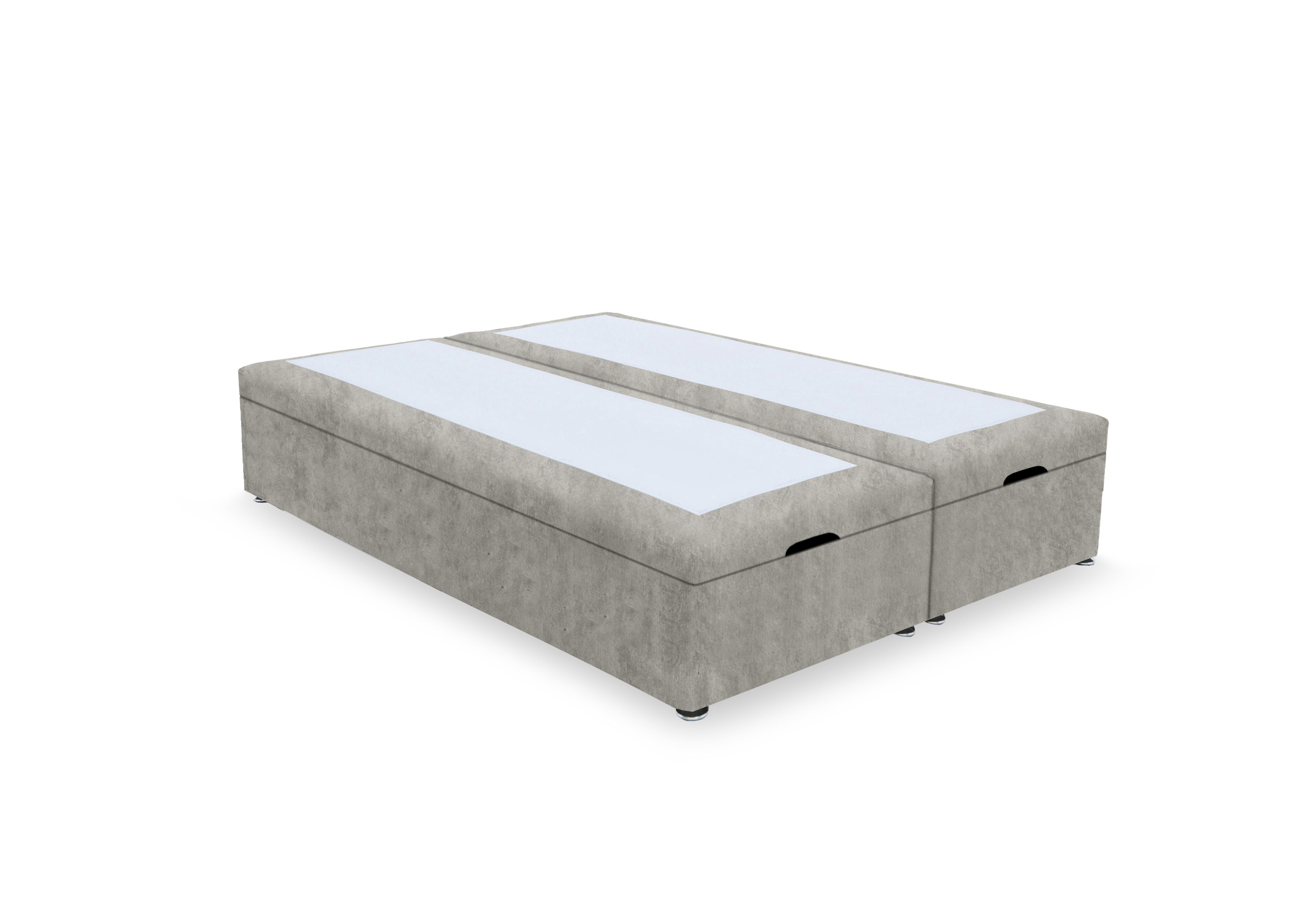 Artisan Platinum Pocket Sprung End Lift Ottoman Divan Base in Daytona Stone on Furniture Village