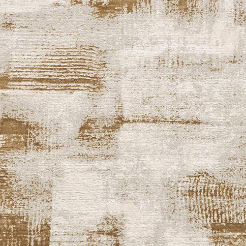 Penta Lavatus Rug in Gold on Furniture Village