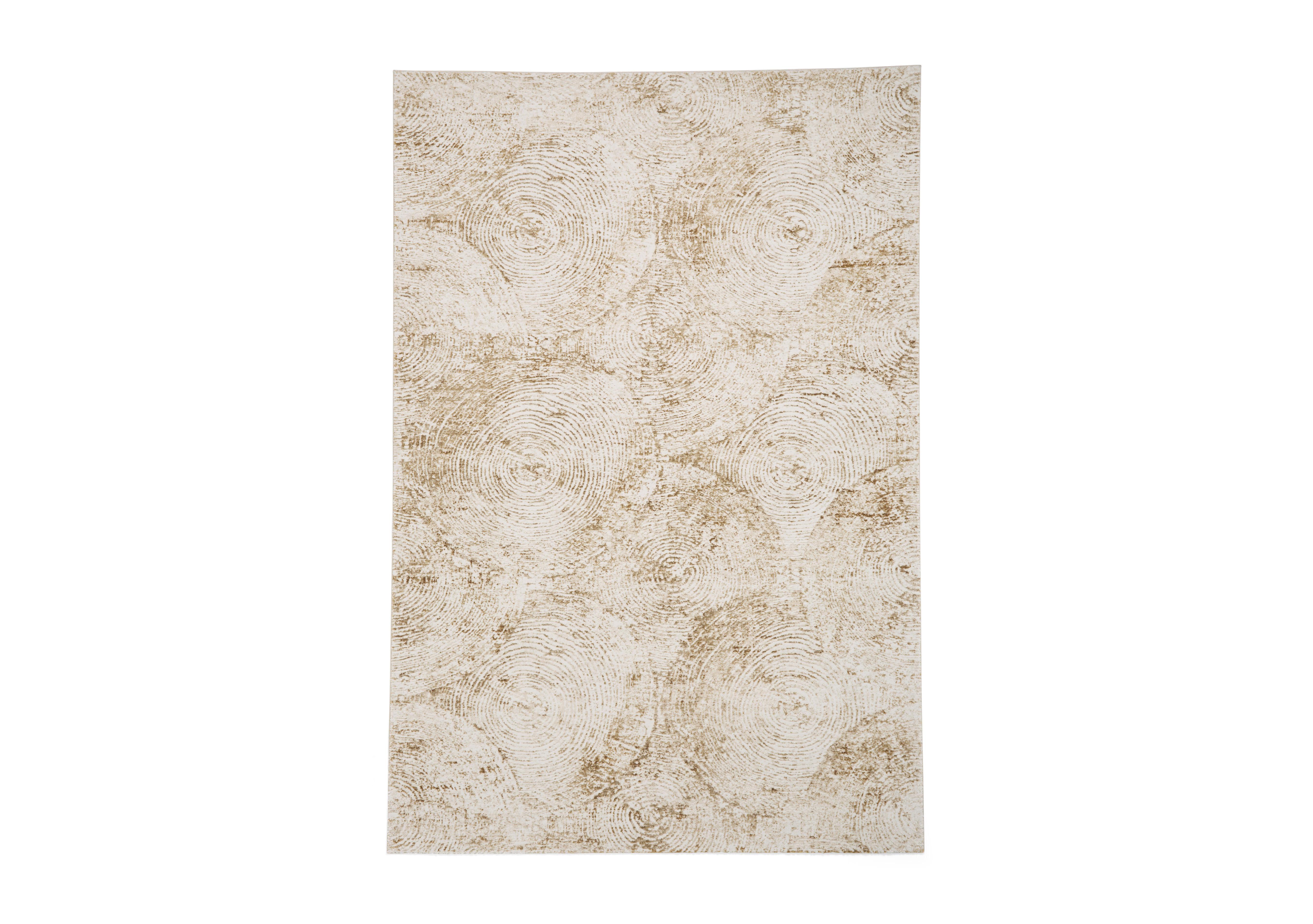 Penta Silvan Rug in Gold on Furniture Village