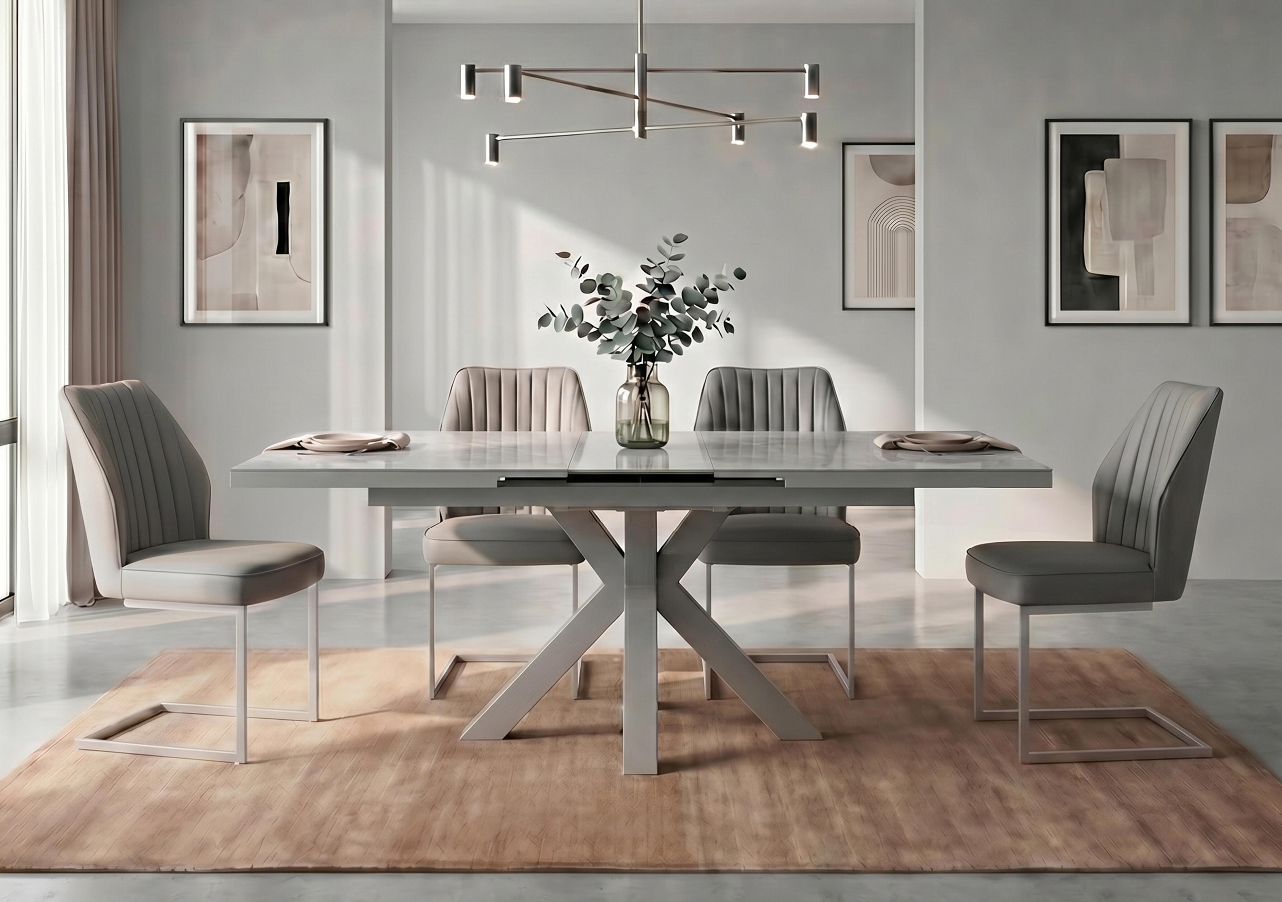Fumo Pop Up Extending Dining Table in  on Furniture Village