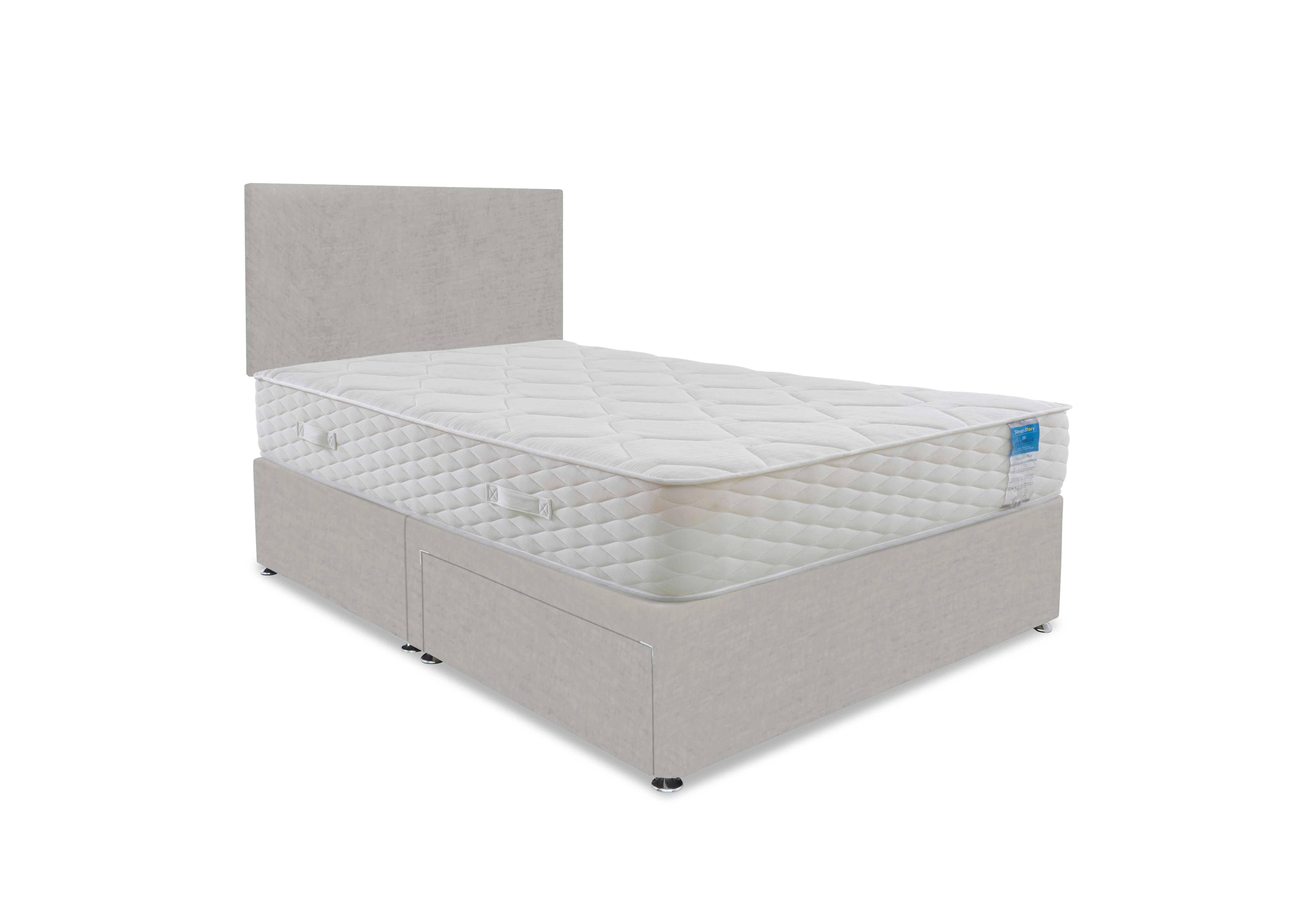 Memory Plus Divan Set in Milan Stone on Furniture Village
