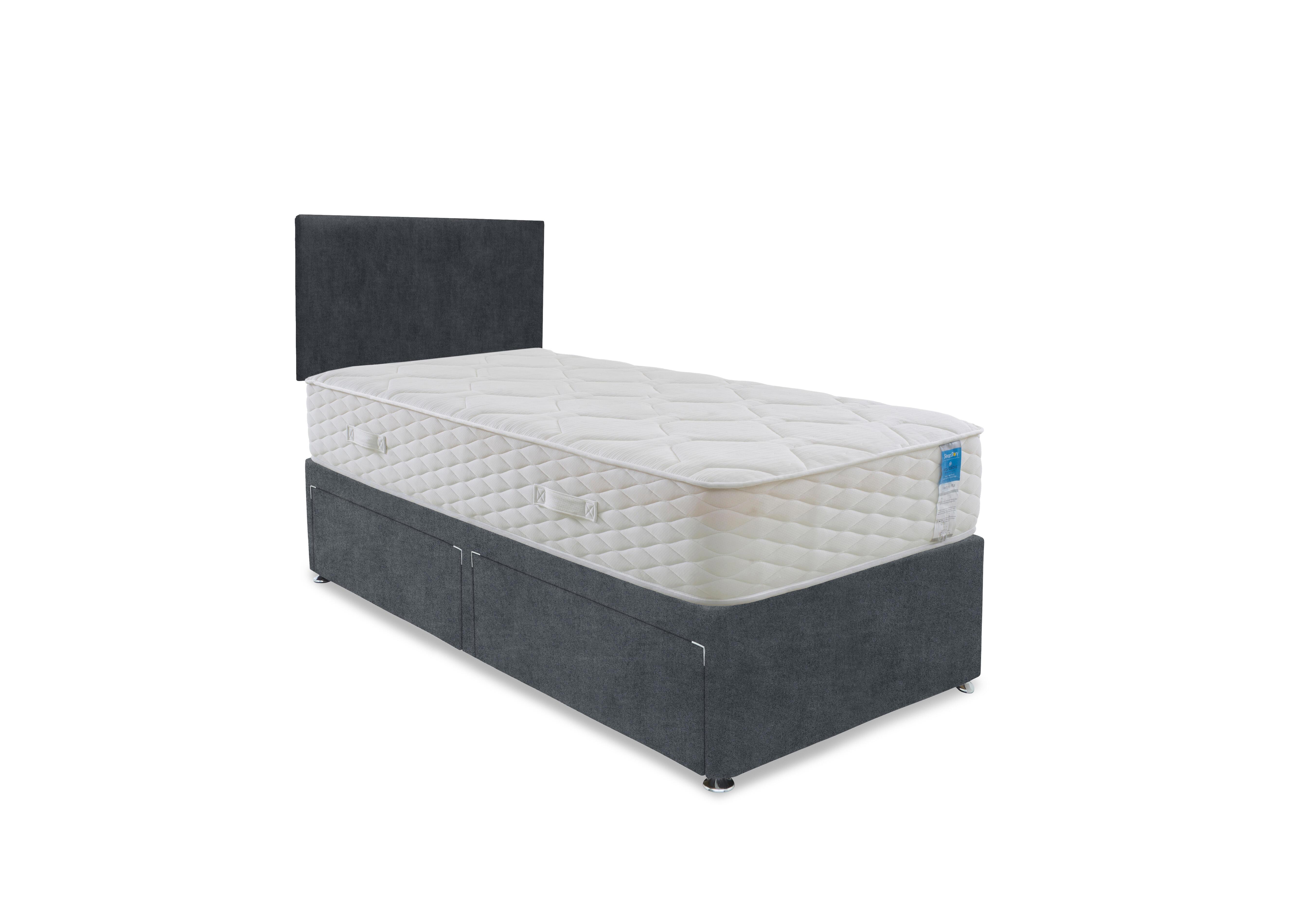 Memory Plus Divan Set in Plain Onyx on Furniture Village