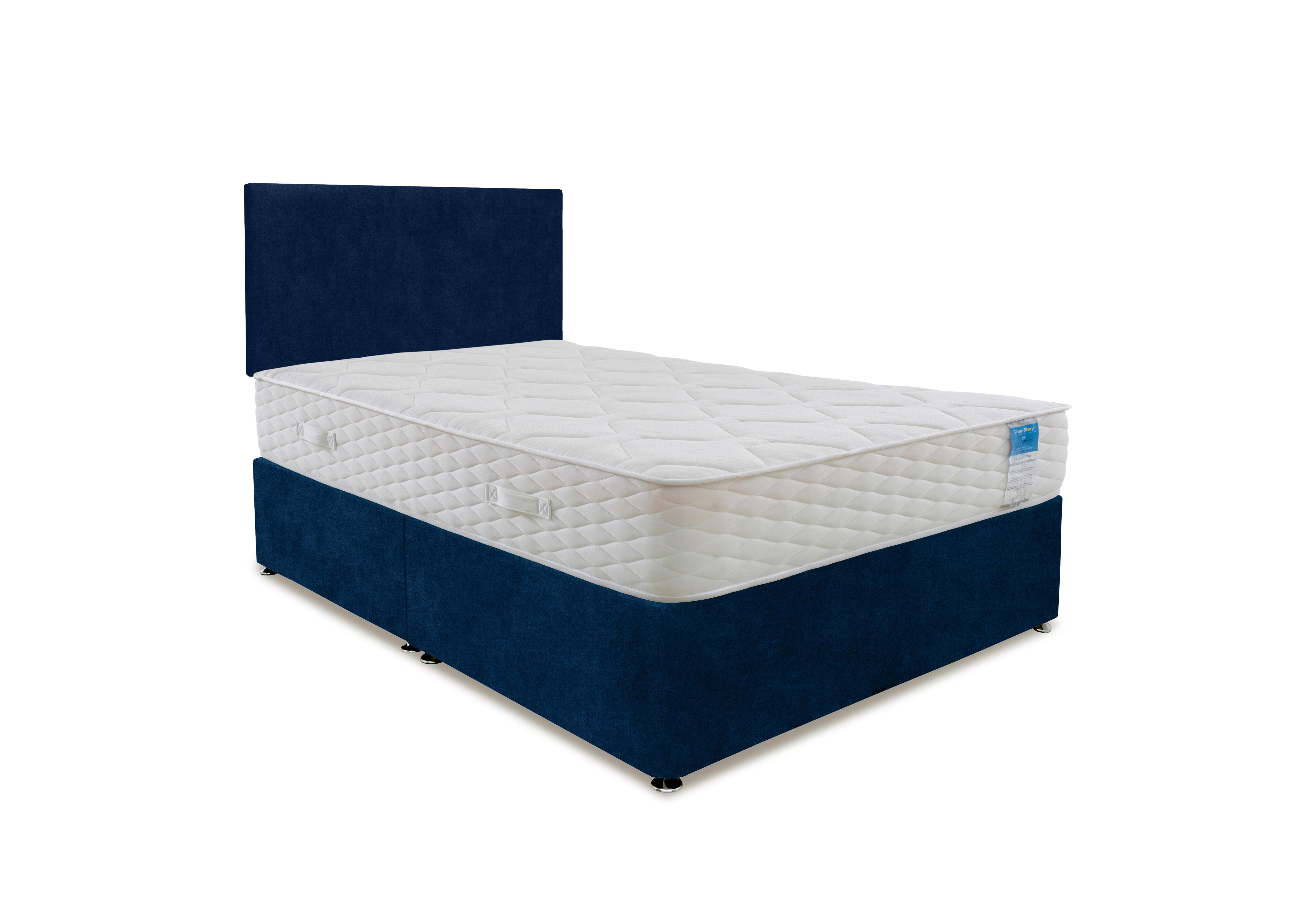 Memory Plus Divan Set in Plain Sapphire on Furniture Village