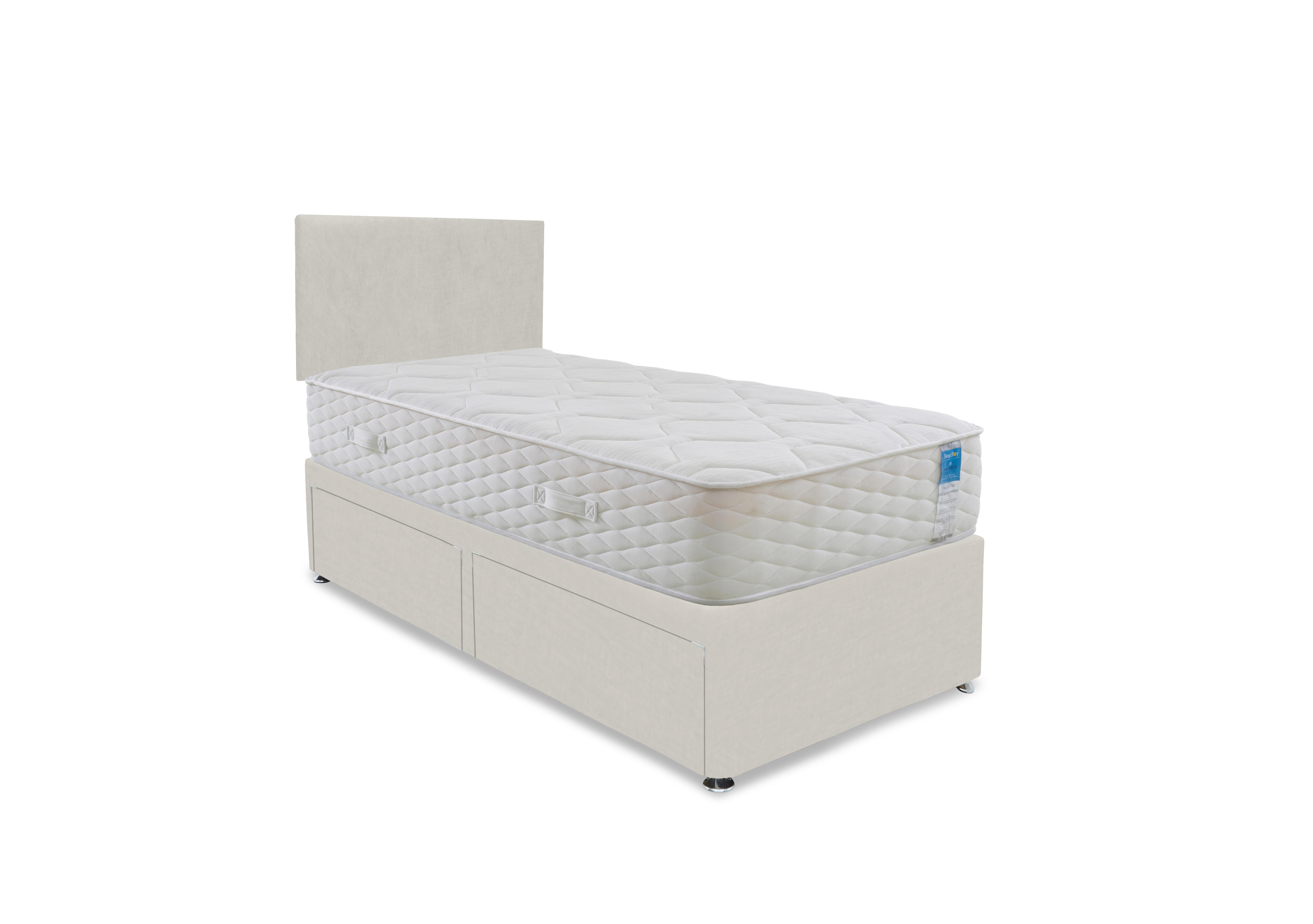 Memory Plus Divan Set in Plush Ecru on Furniture Village