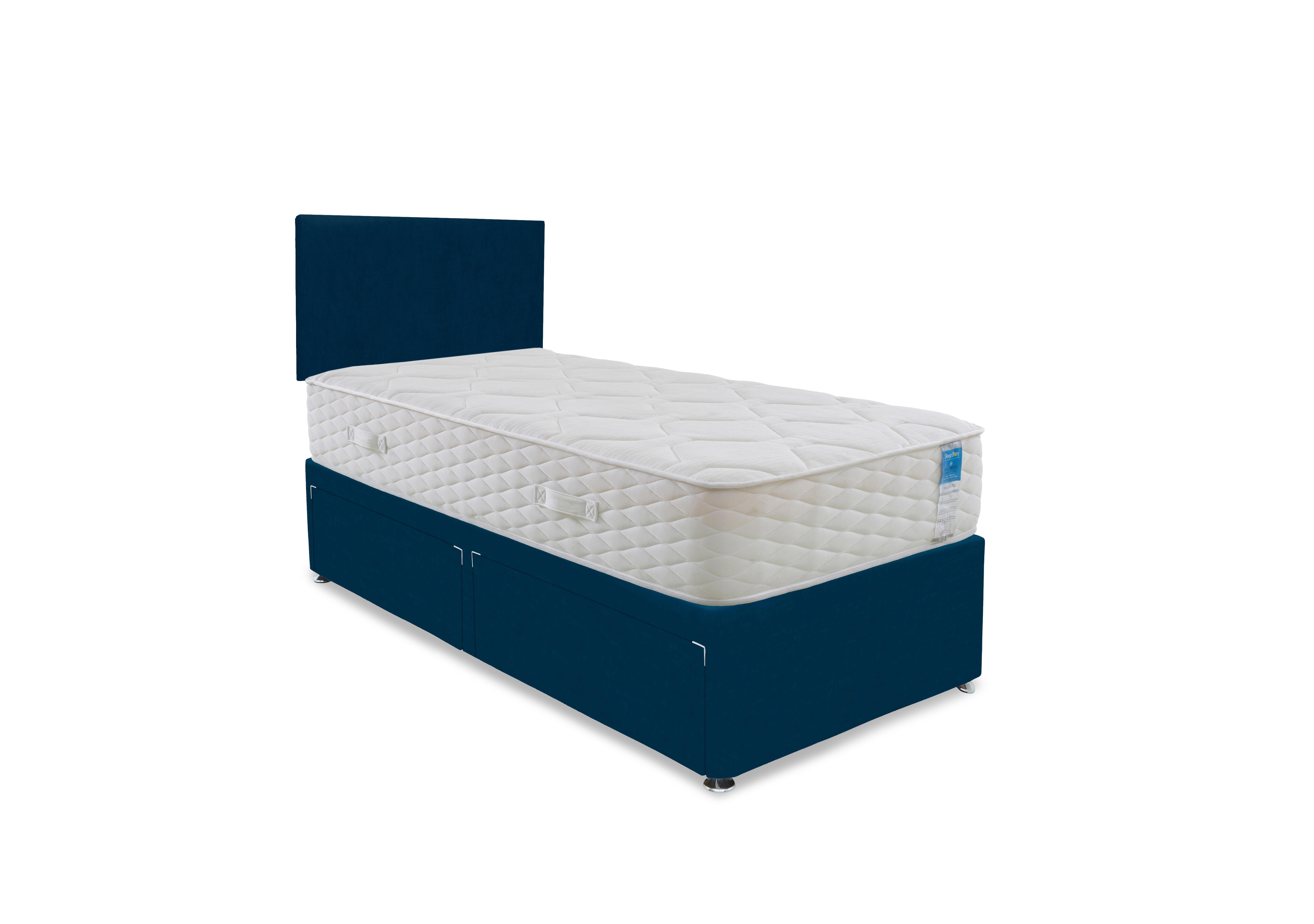 Memory Plus Divan Set in Plush Pacific on Furniture Village