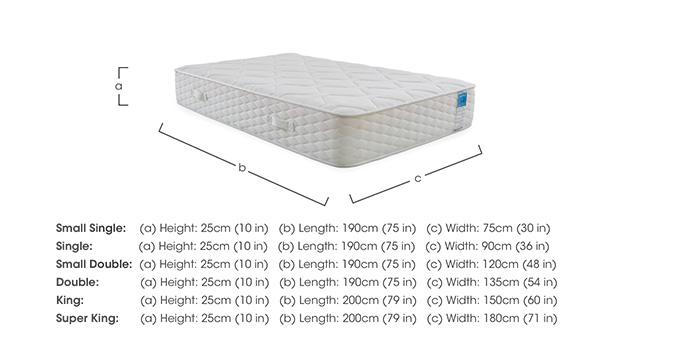 Memory Plus Mattress in  on Furniture Village