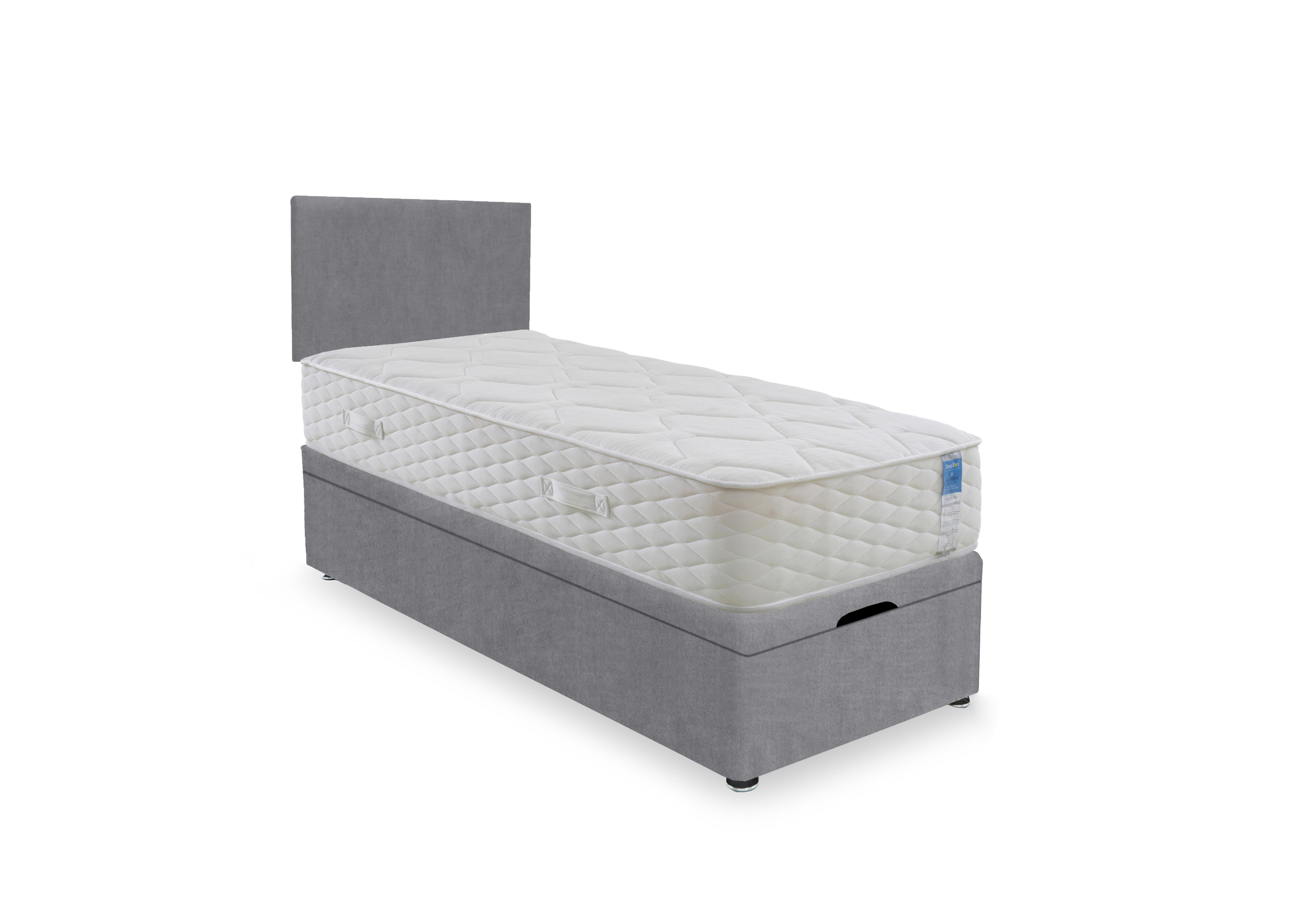Memory Plus End Lift Ottoman Divan Set in Plain Diamond on Furniture Village