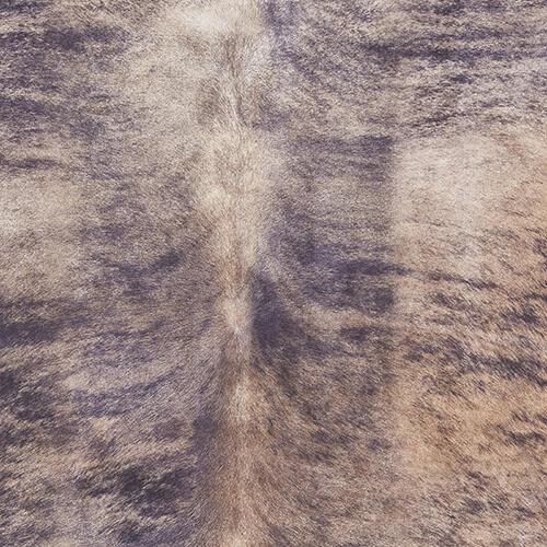 Faux Cow Print Rug in Brown - White on Furniture Village