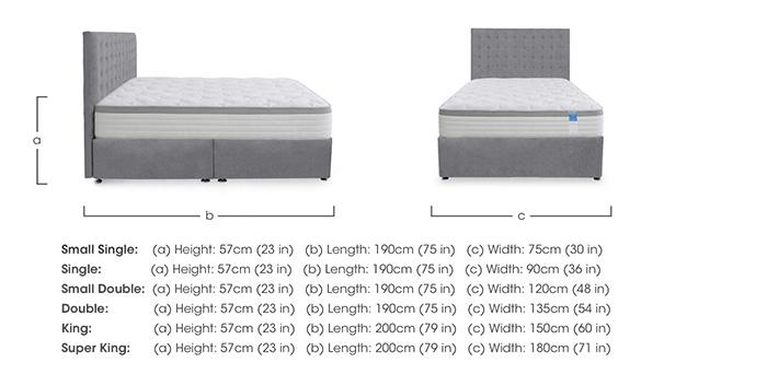 Ergo Deluxe Divan Set in  on Furniture Village