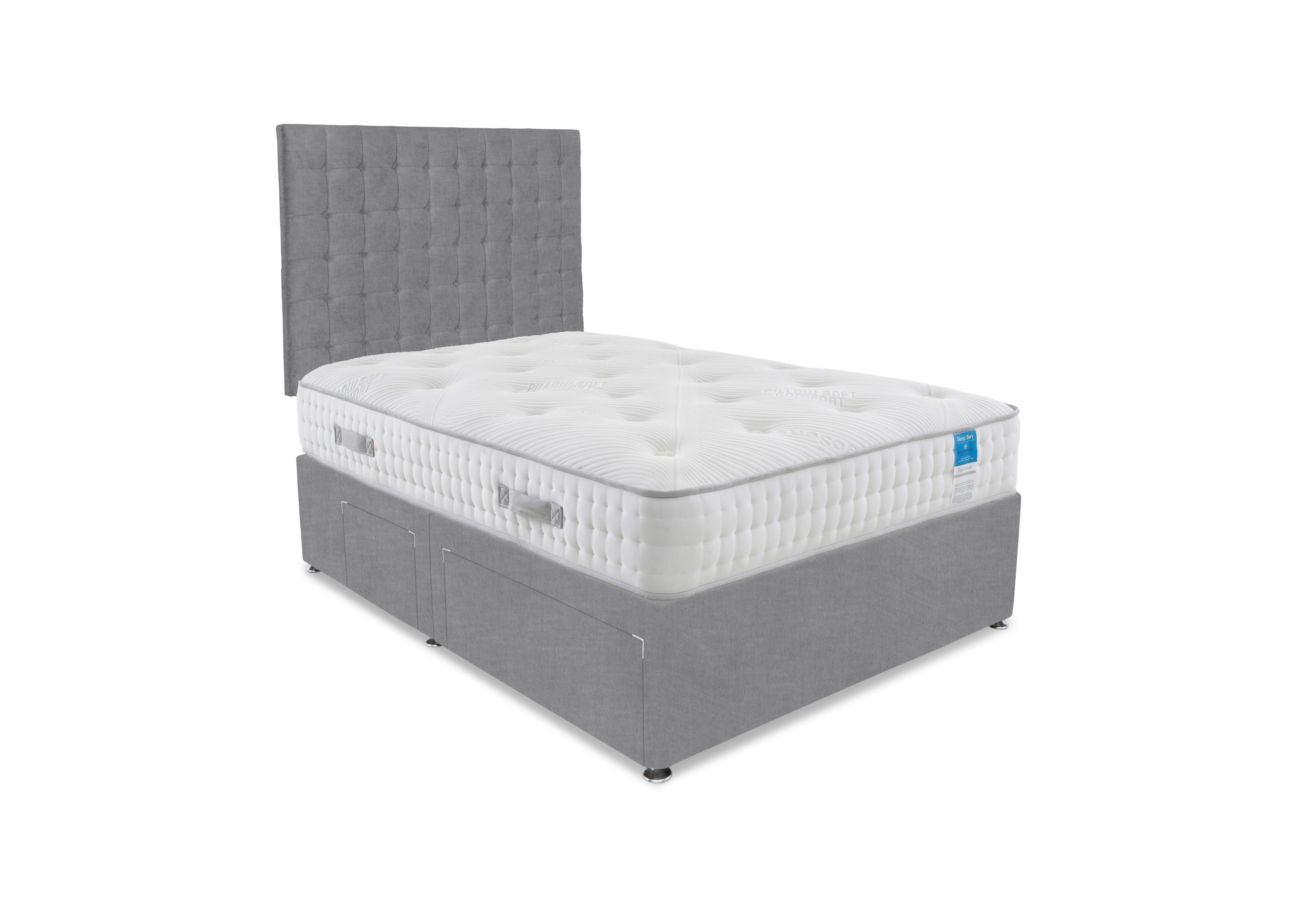 Ergo Deluxe Divan Set in Plain Diamond on Furniture Village