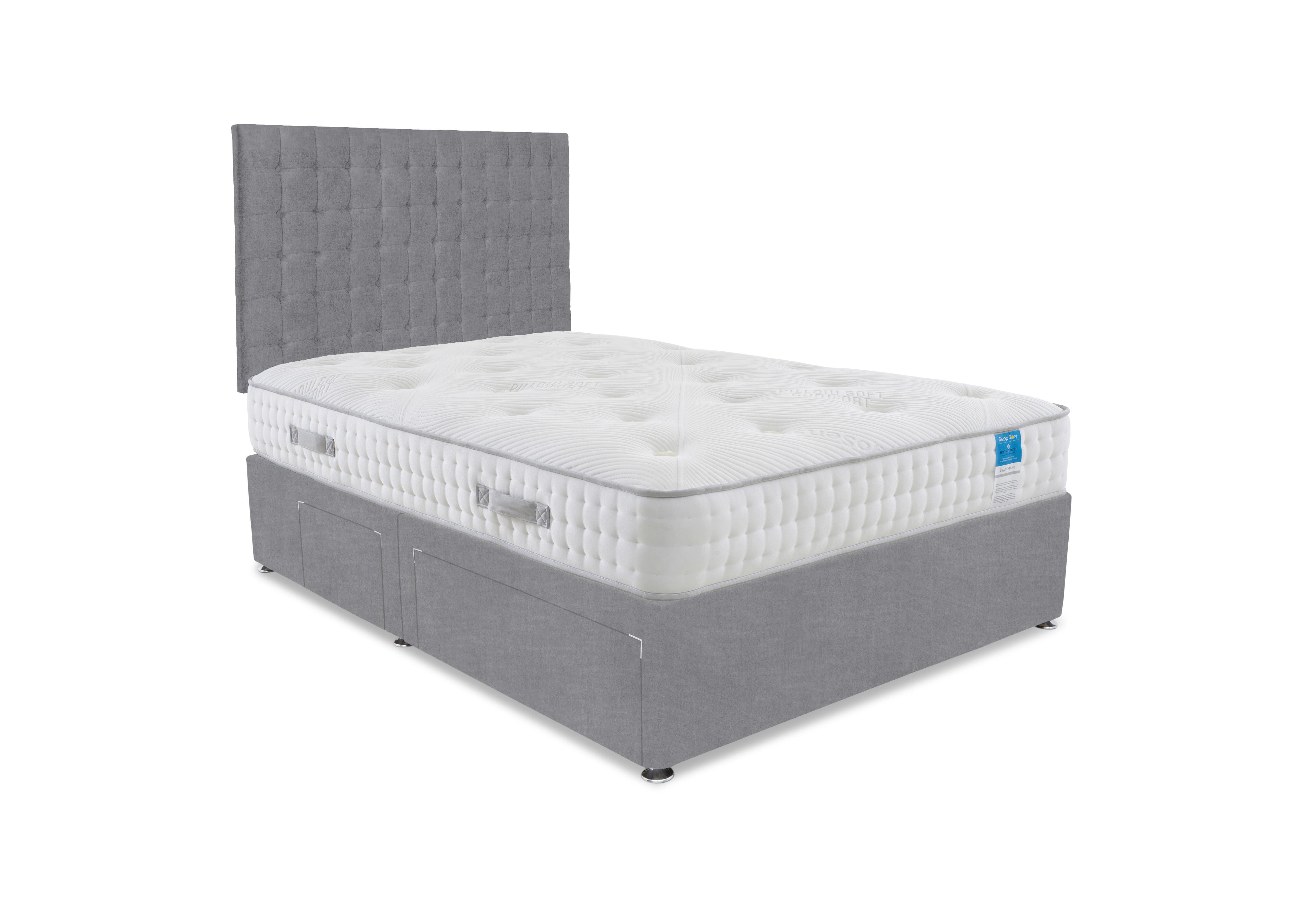Ergo Deluxe Divan Set in Plain Diamond on Furniture Village