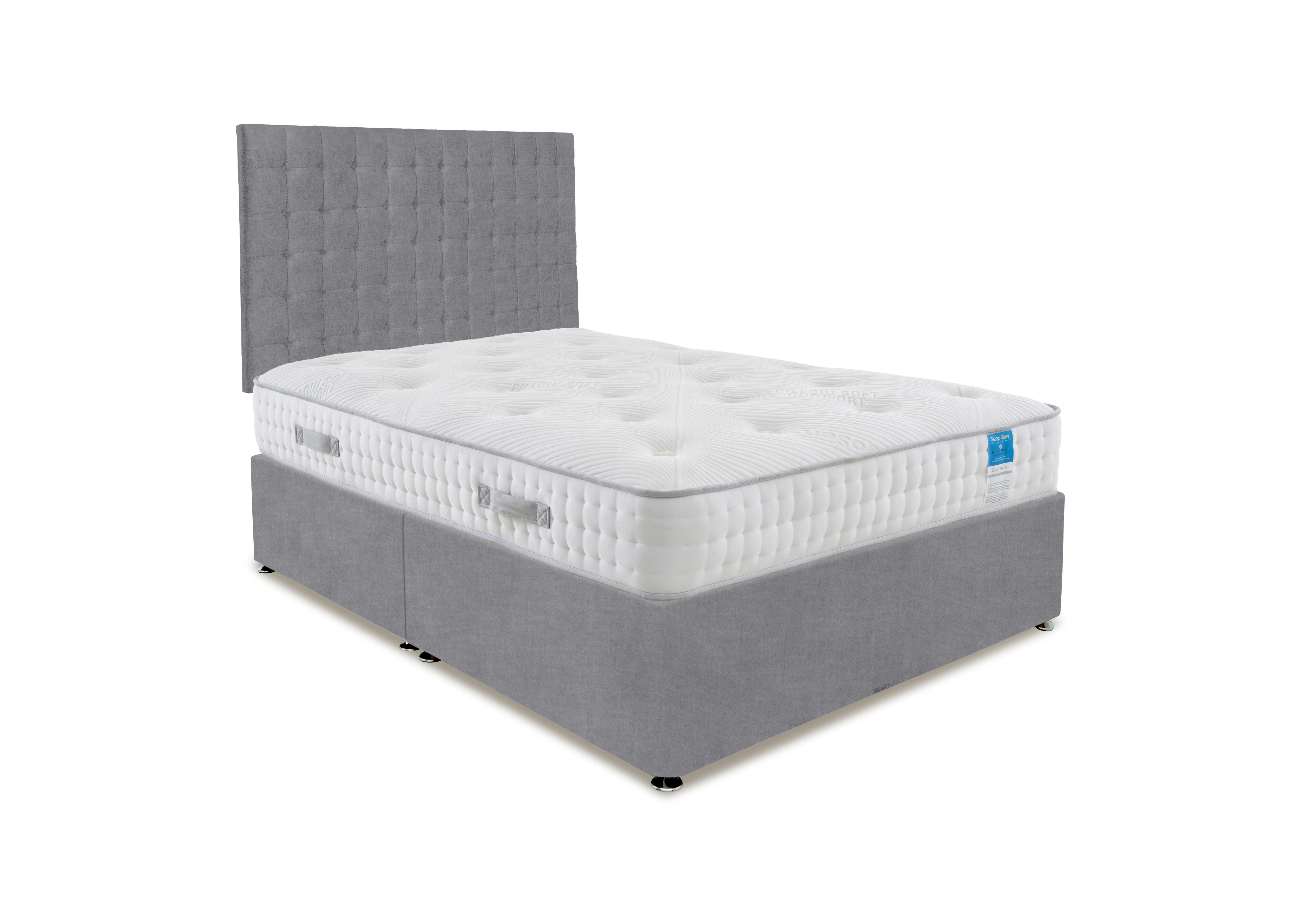 Ergo Deluxe Divan Set in Plain Diamond on Furniture Village