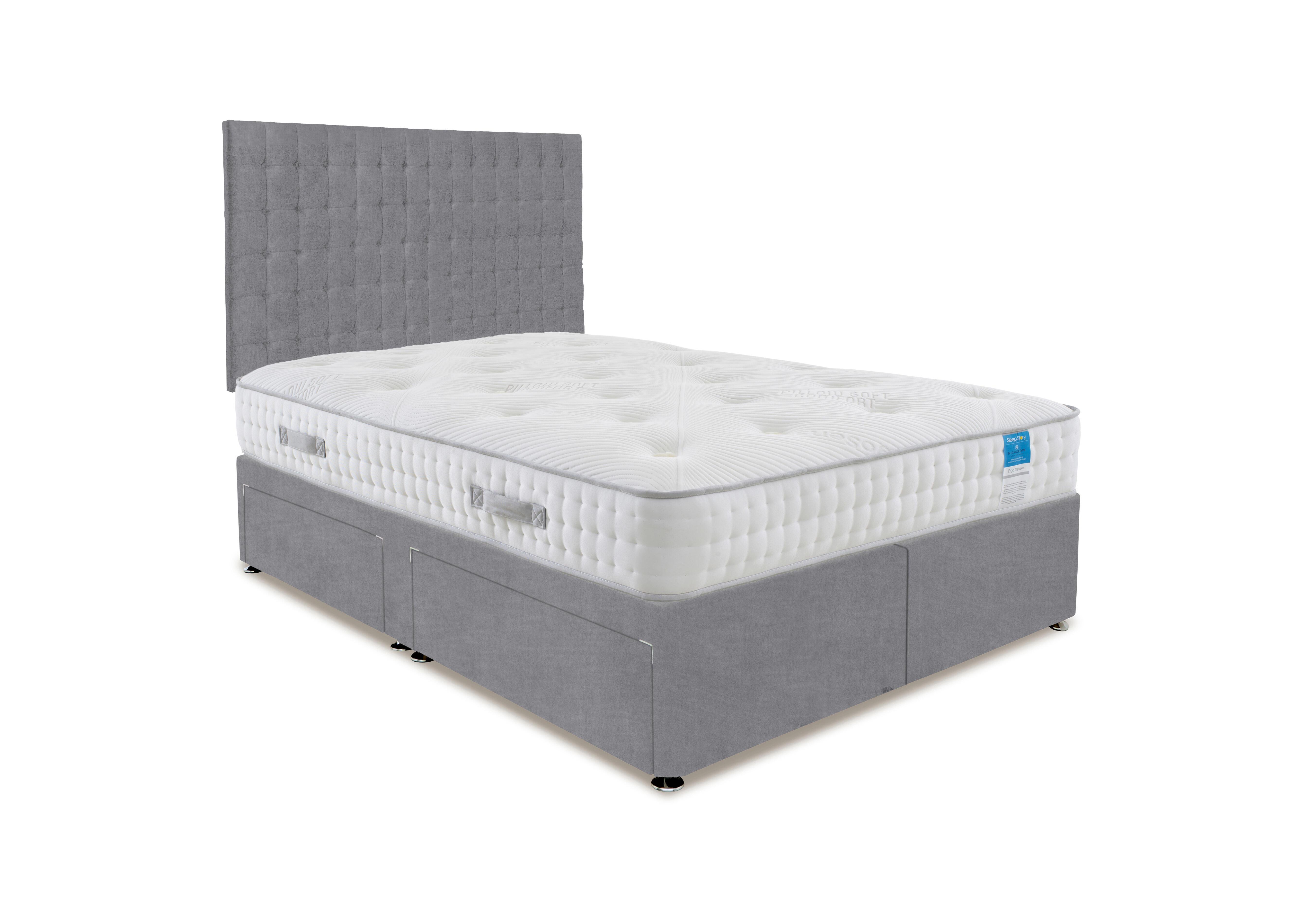 Ergo Deluxe Divan Set in Plain Diamond on Furniture Village