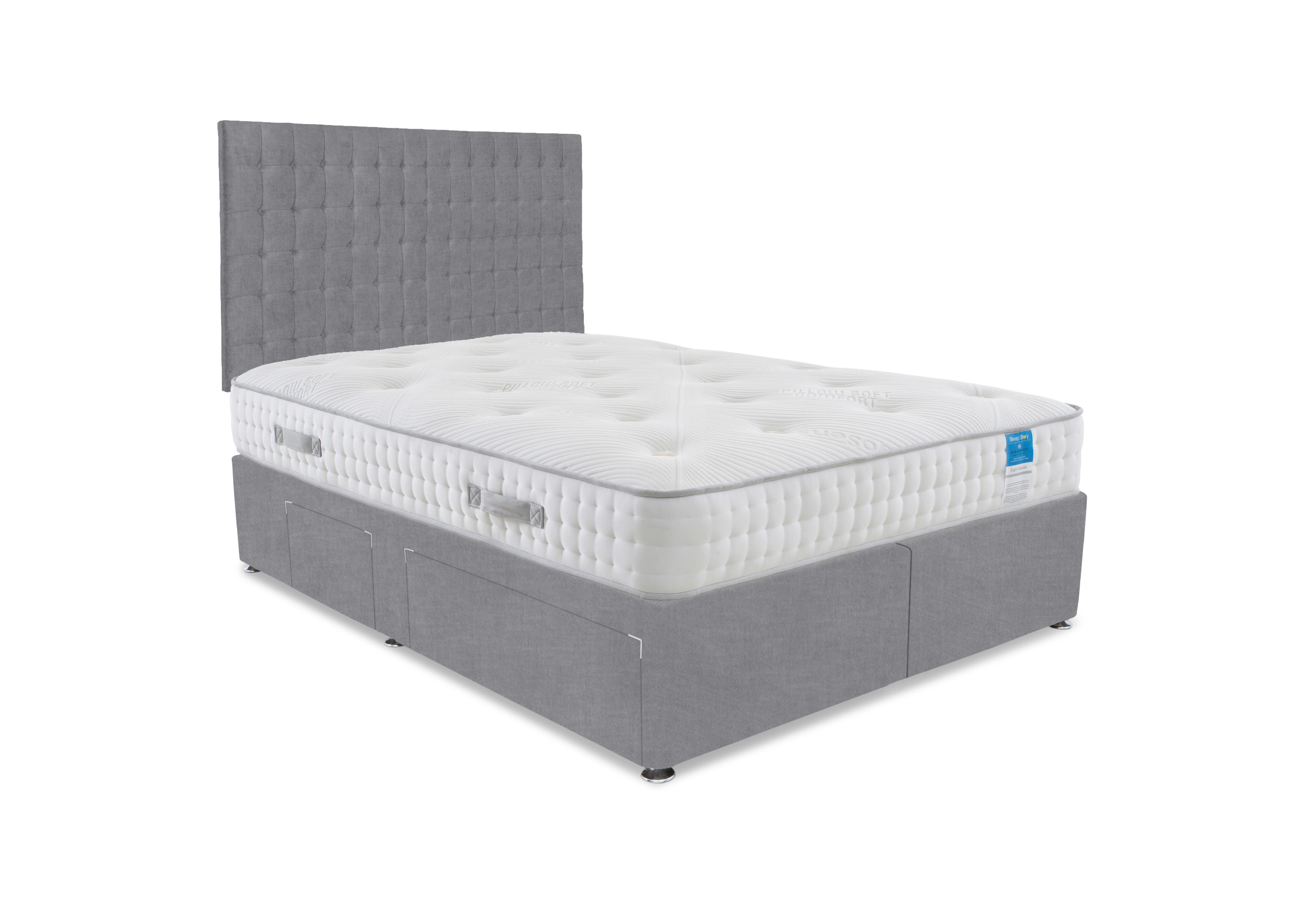 Ergo Deluxe Divan Set in Plain Diamond on Furniture Village
