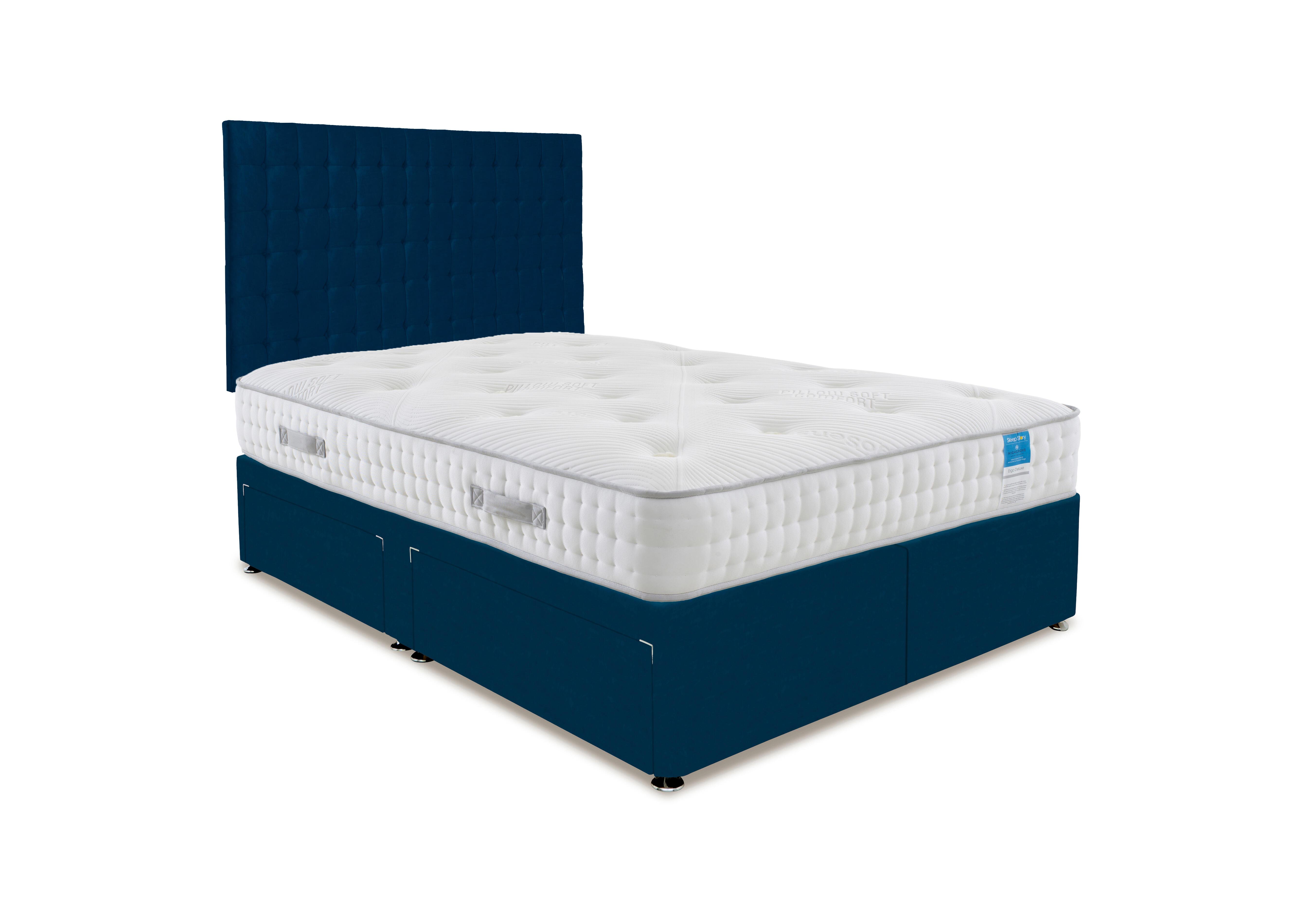 Ergo Deluxe Divan Set in Plush Pacific on Furniture Village