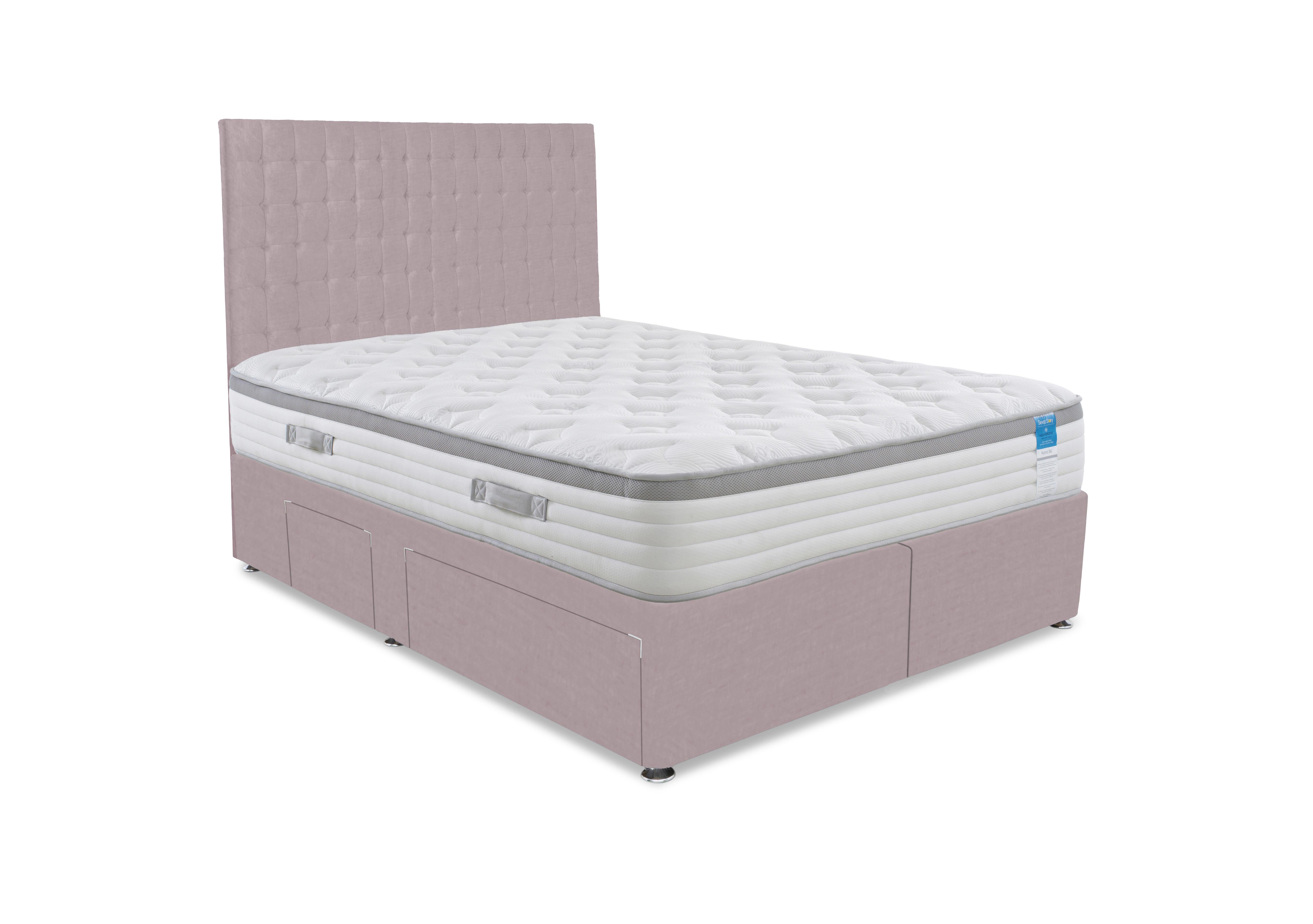 Hybrid 360 Divan Set in Plush Lilac on Furniture Village