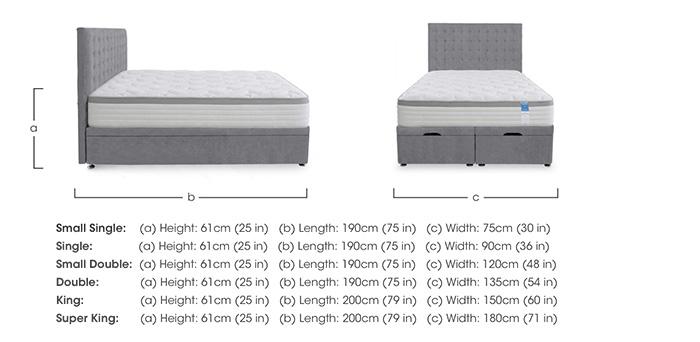Hybrid 360 End Lift Ottoman Divan Set in  on Furniture Village