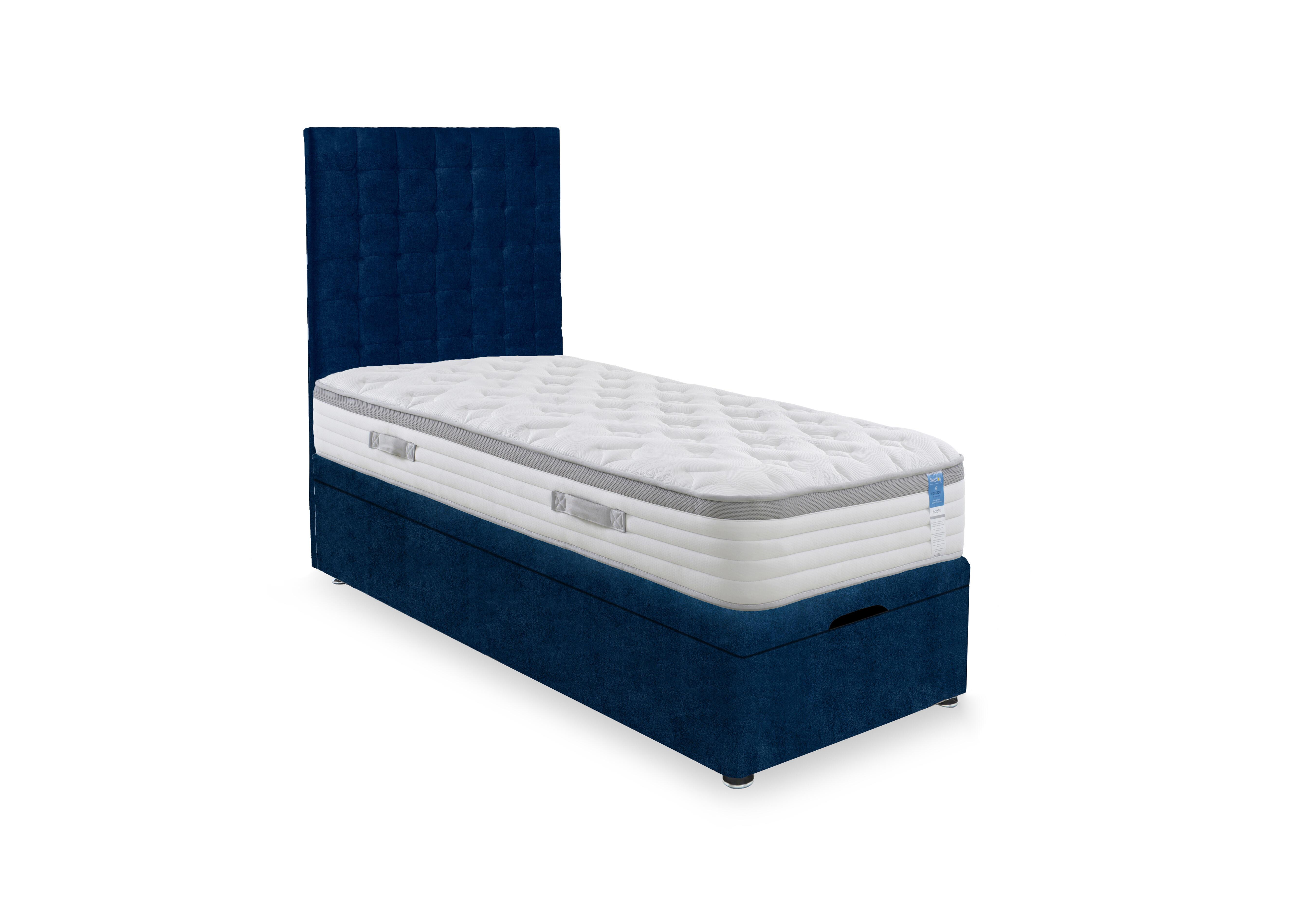 Hybrid 360 End Lift Ottoman Divan Set in Plain Sapphire on Furniture Village