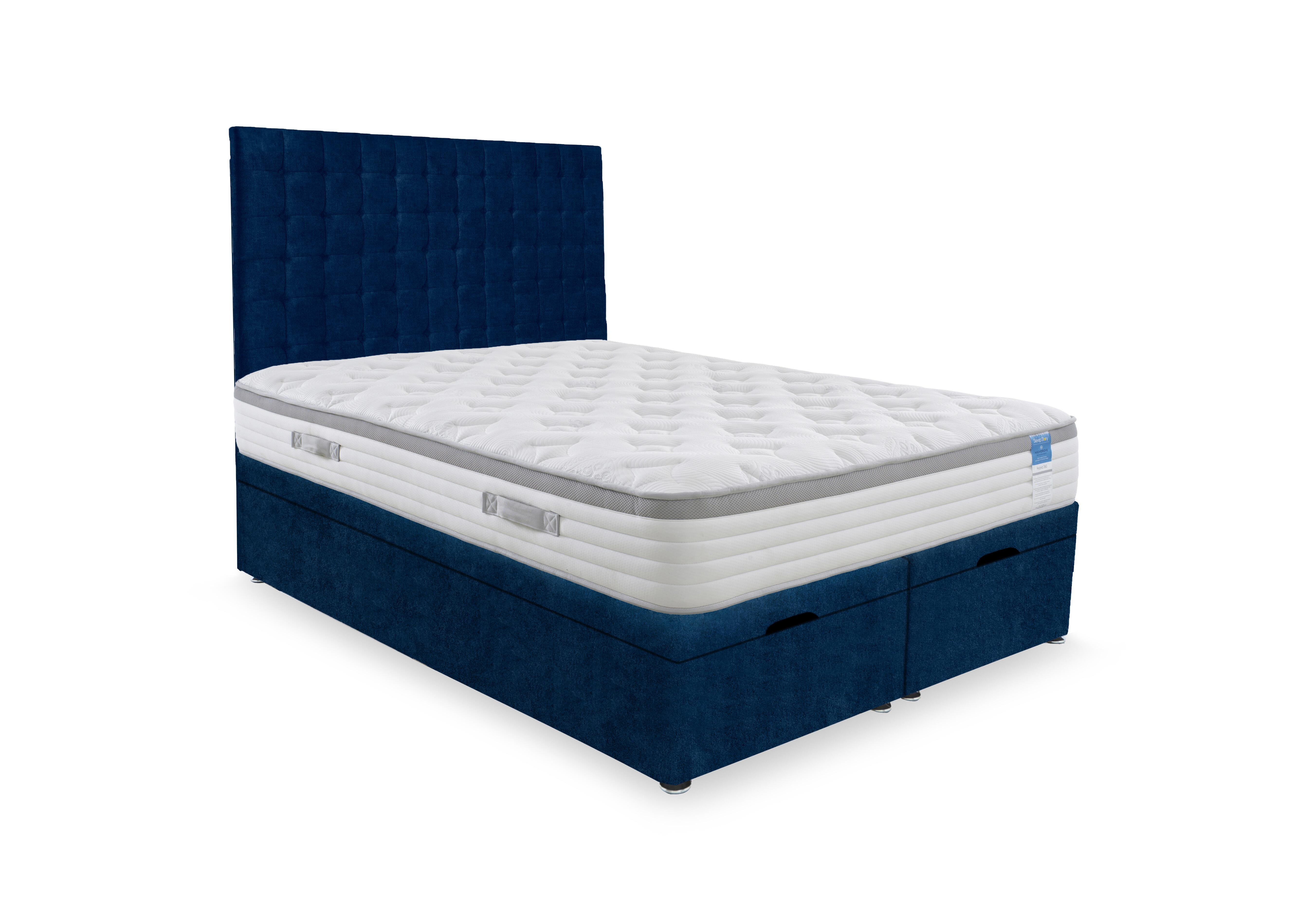 Hybrid 360 End Lift Ottoman Divan Set in Plain Sapphire on Furniture Village