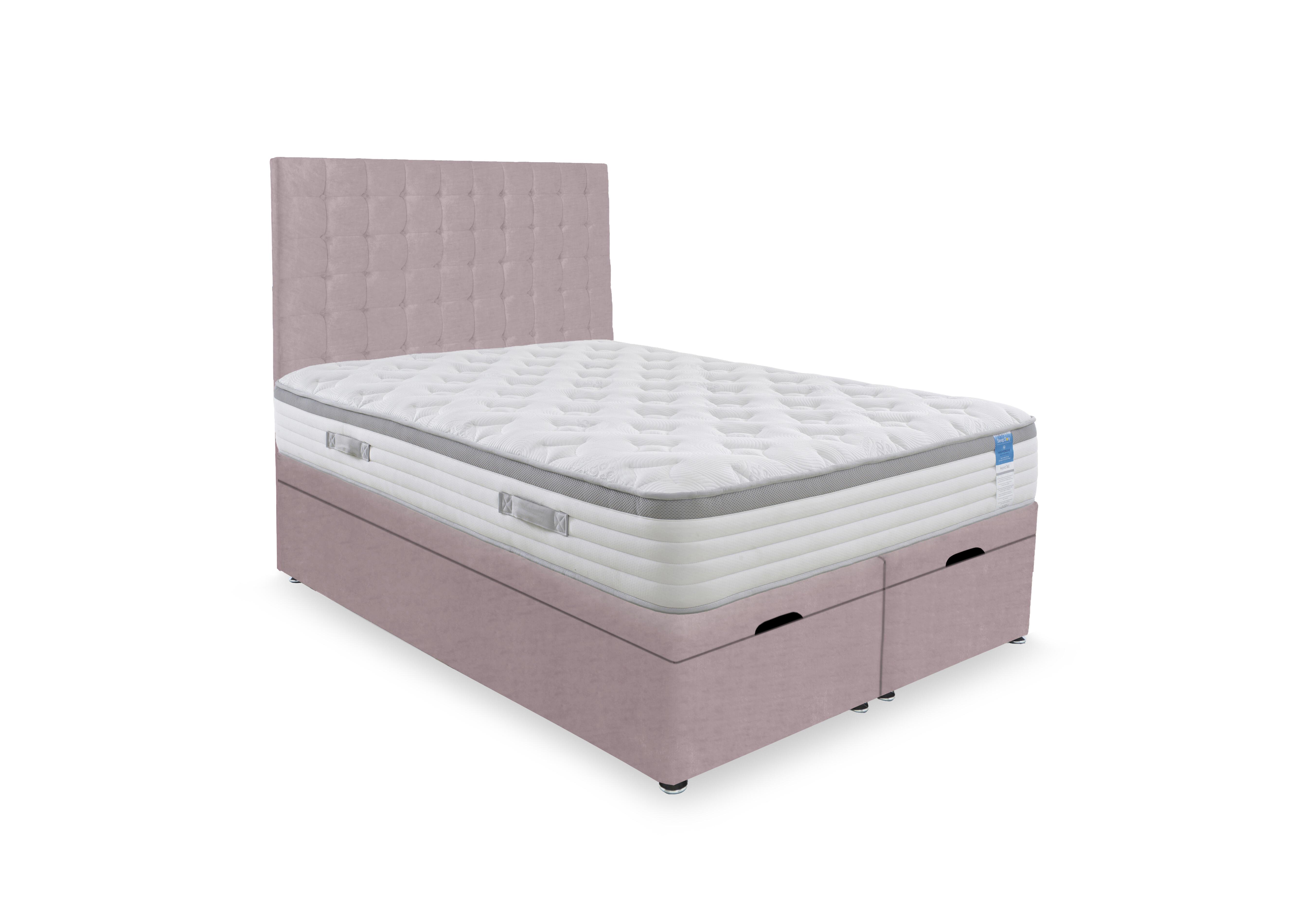 Hybrid 360 End Lift Ottoman Divan Set in Plush Lilac on Furniture Village