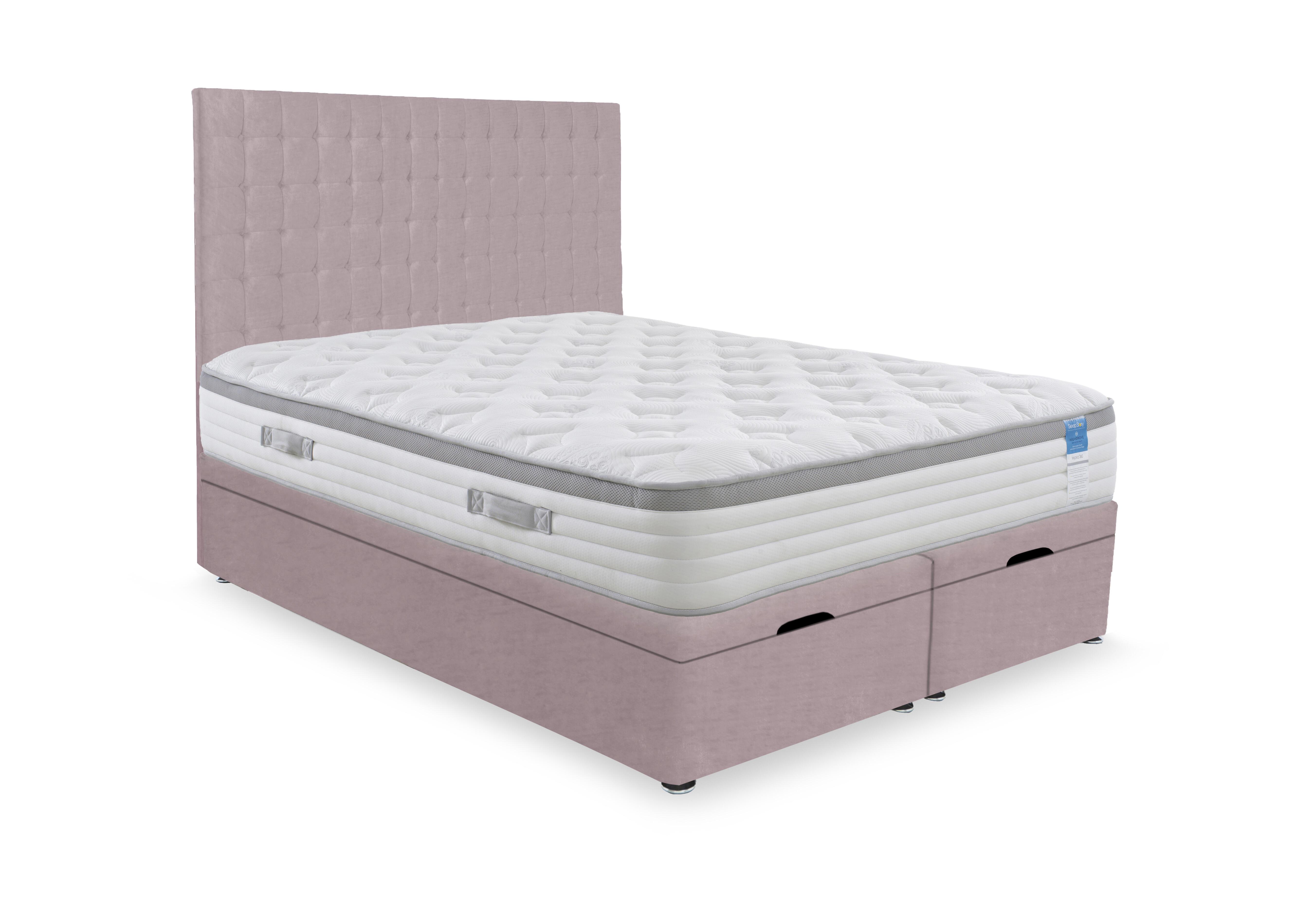 Hybrid 360 End Lift Ottoman Divan Set in Plush Lilac on Furniture Village