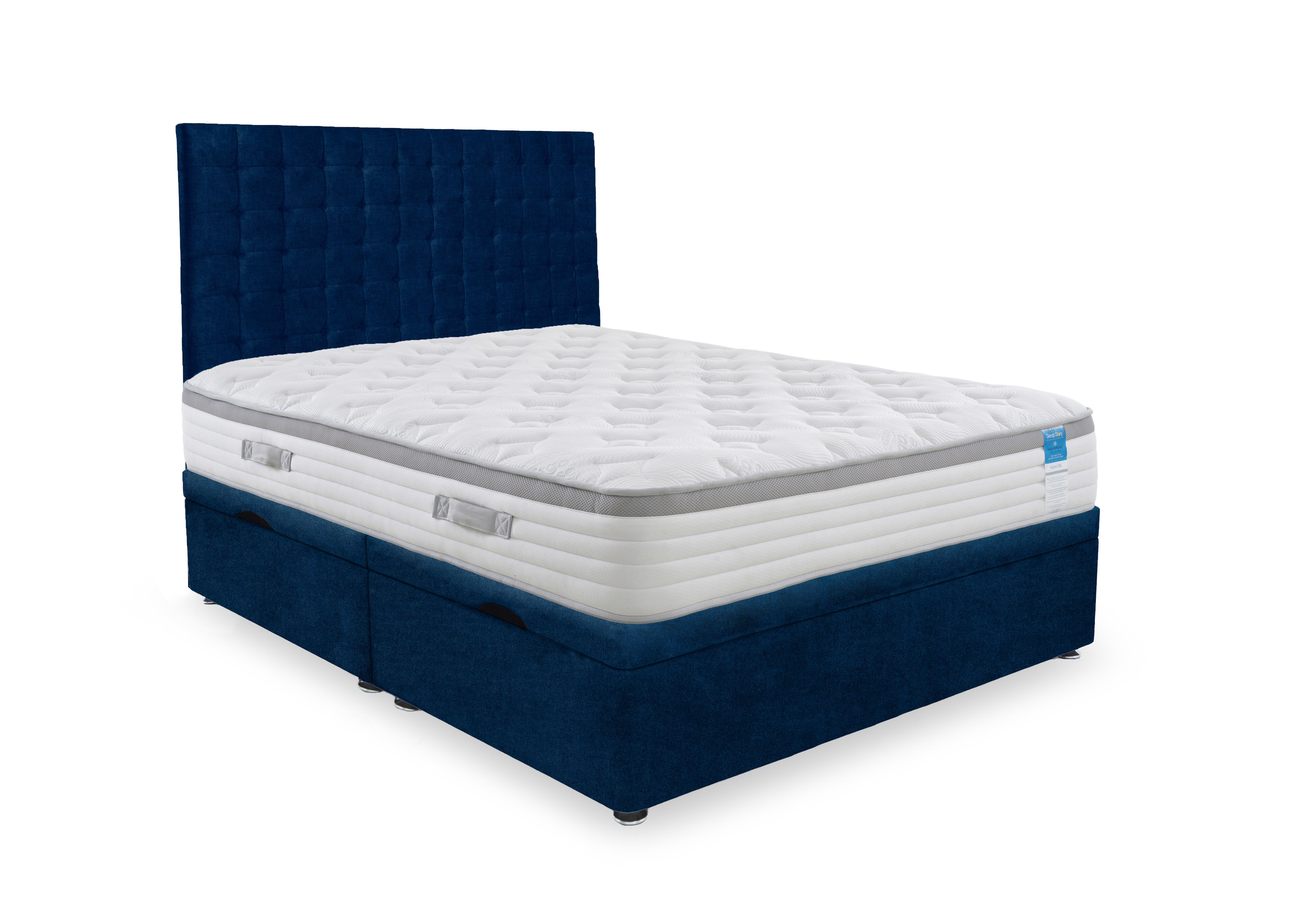 Hybrid 360 Side Lift Ottoman Divan Set in Plain Sapphire on Furniture Village
