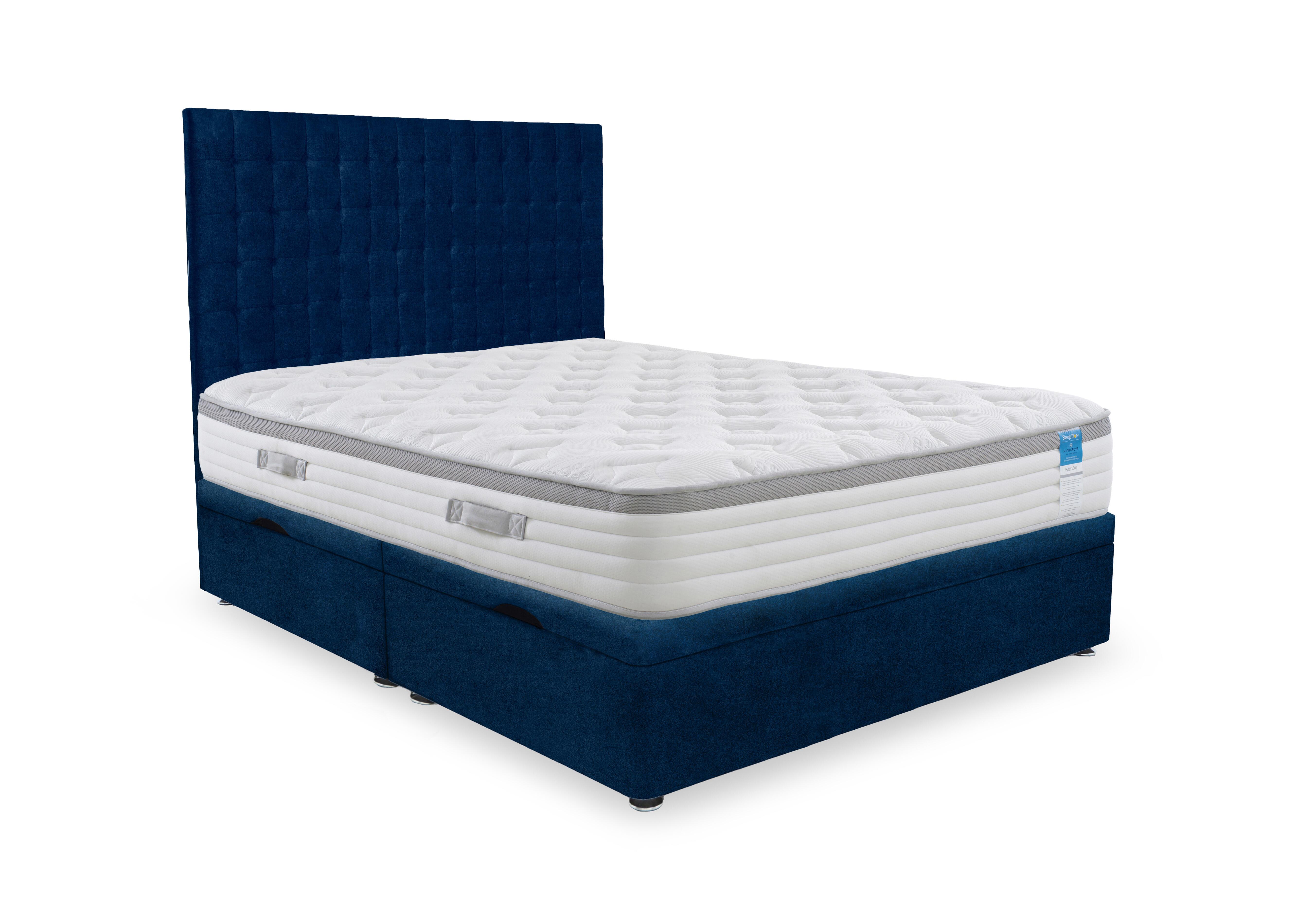 Hybrid 360 Side Lift Ottoman Divan Set in Plain Sapphire on Furniture Village