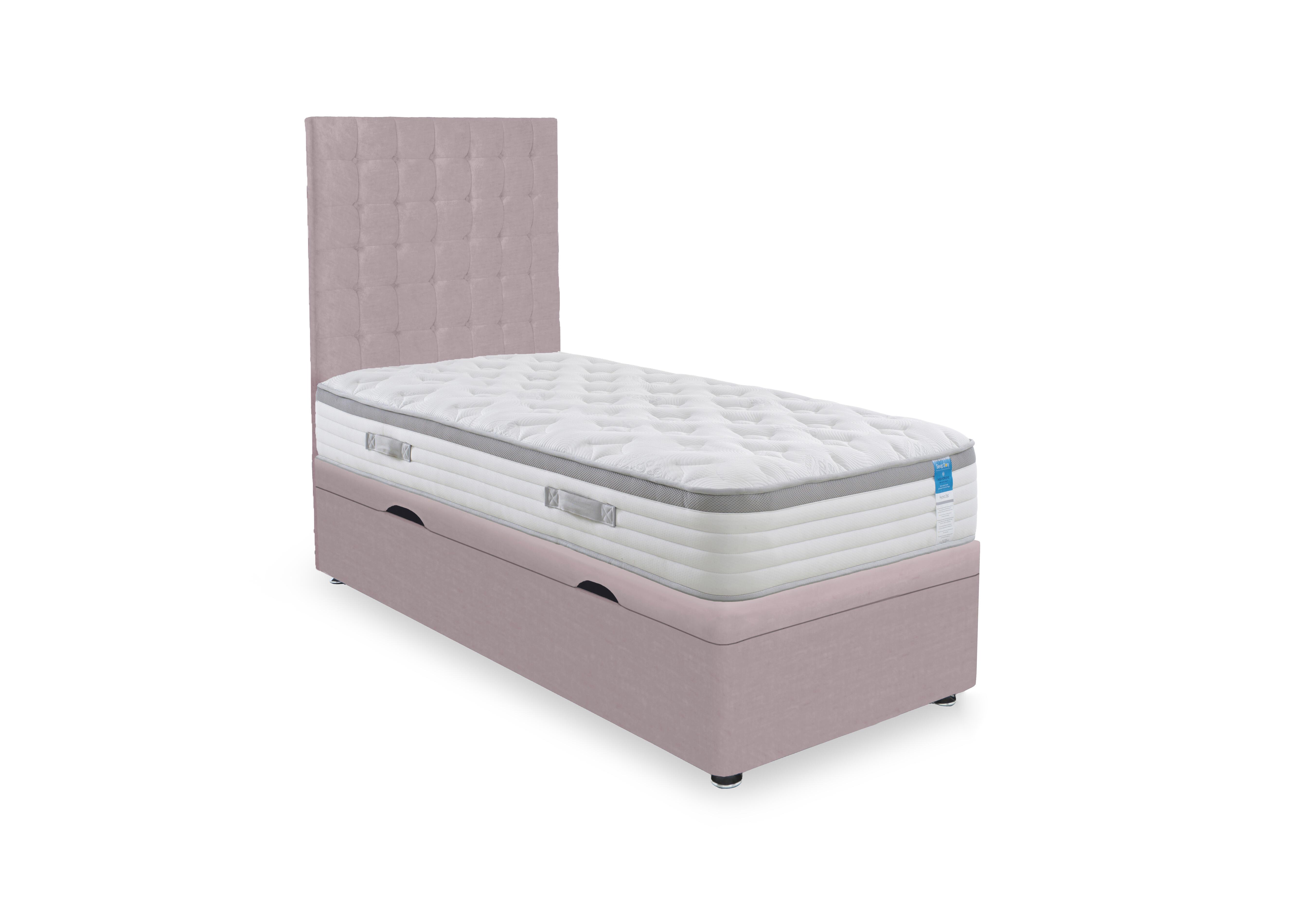 Hybrid 360 Side Lift Ottoman Divan Set in Plush Lilac on Furniture Village