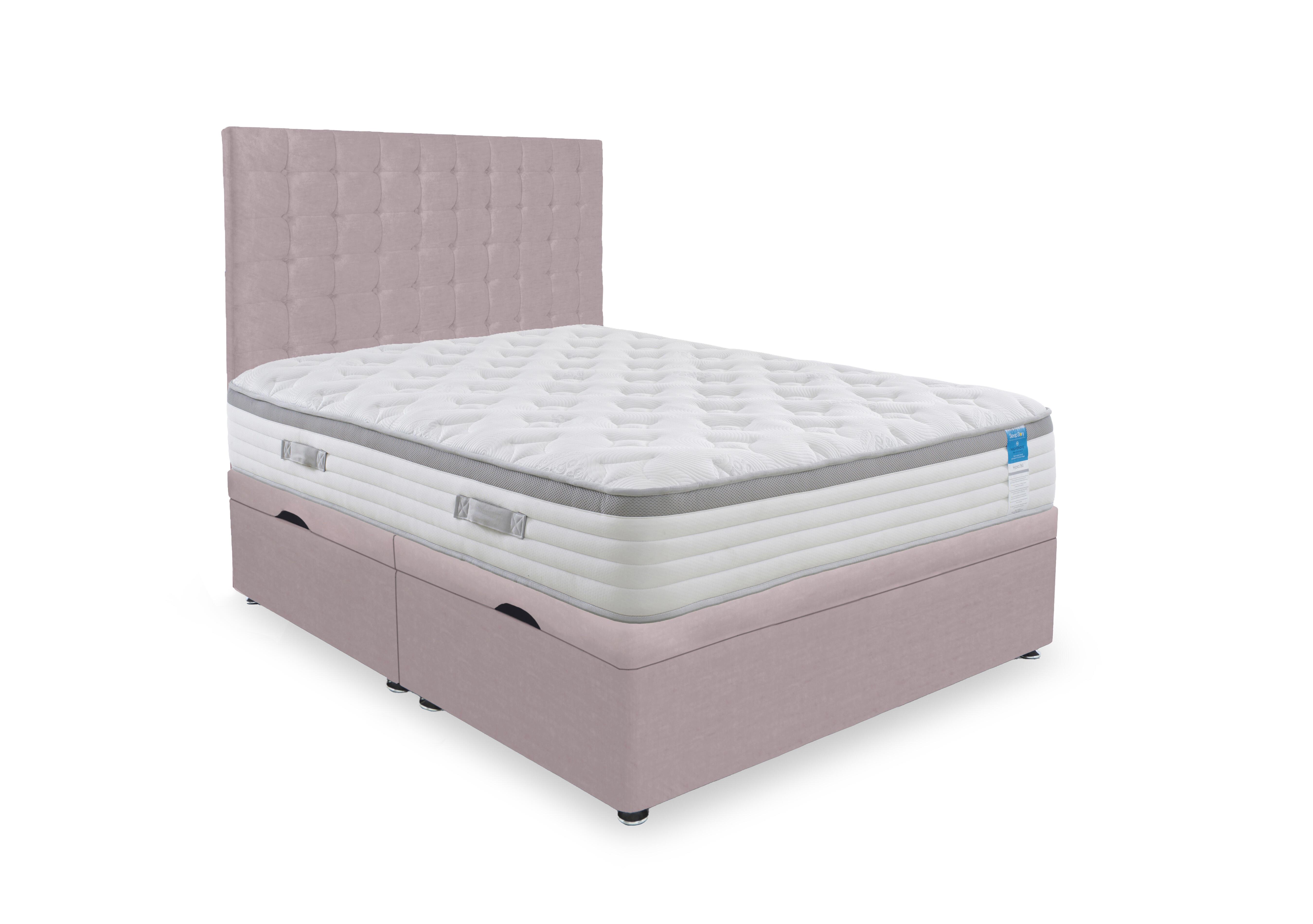 Hybrid 360 Side Lift Ottoman Divan Set in Plush Lilac on Furniture Village