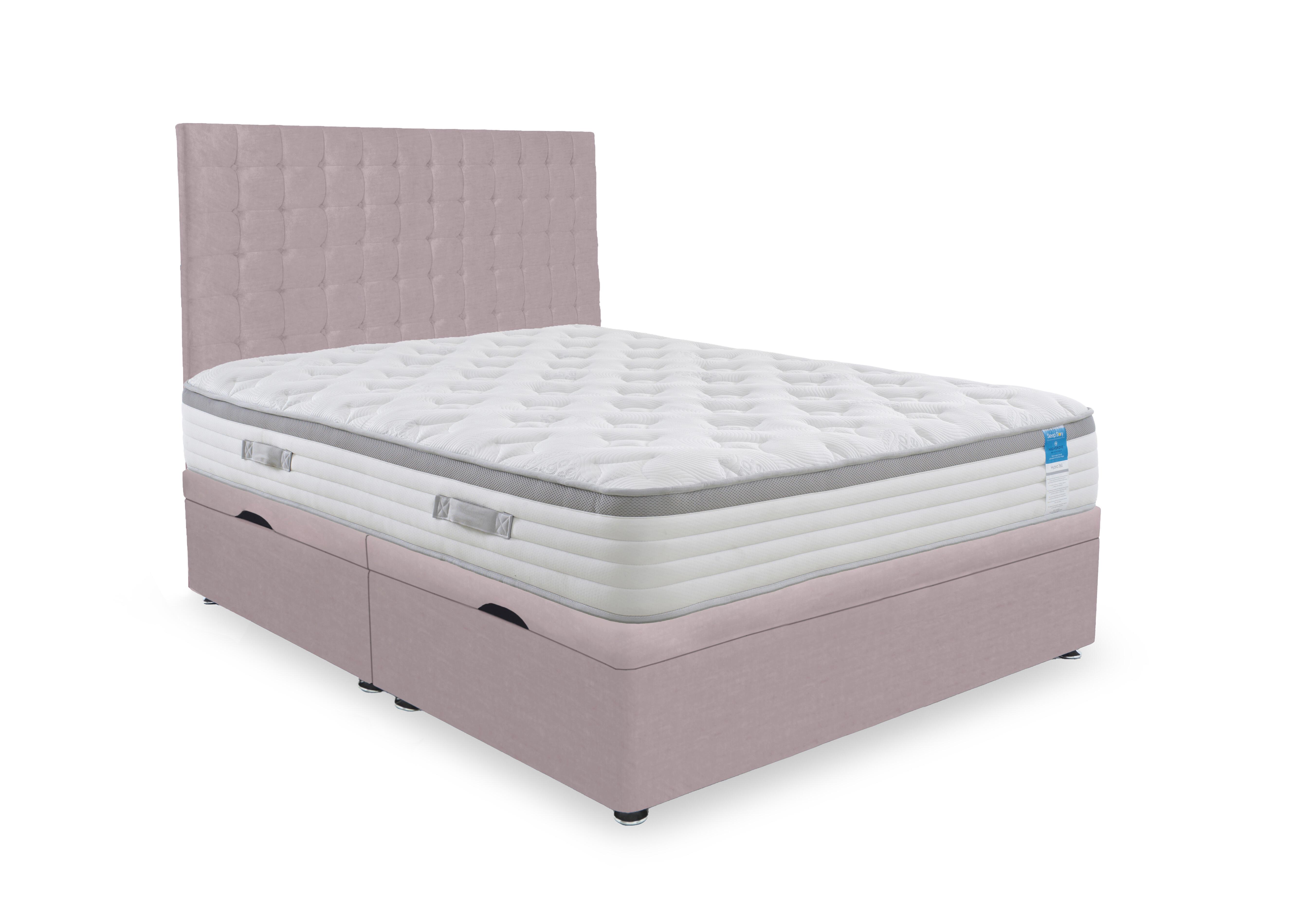 Hybrid 360 Side Lift Ottoman Divan Set in Plush Lilac on Furniture Village