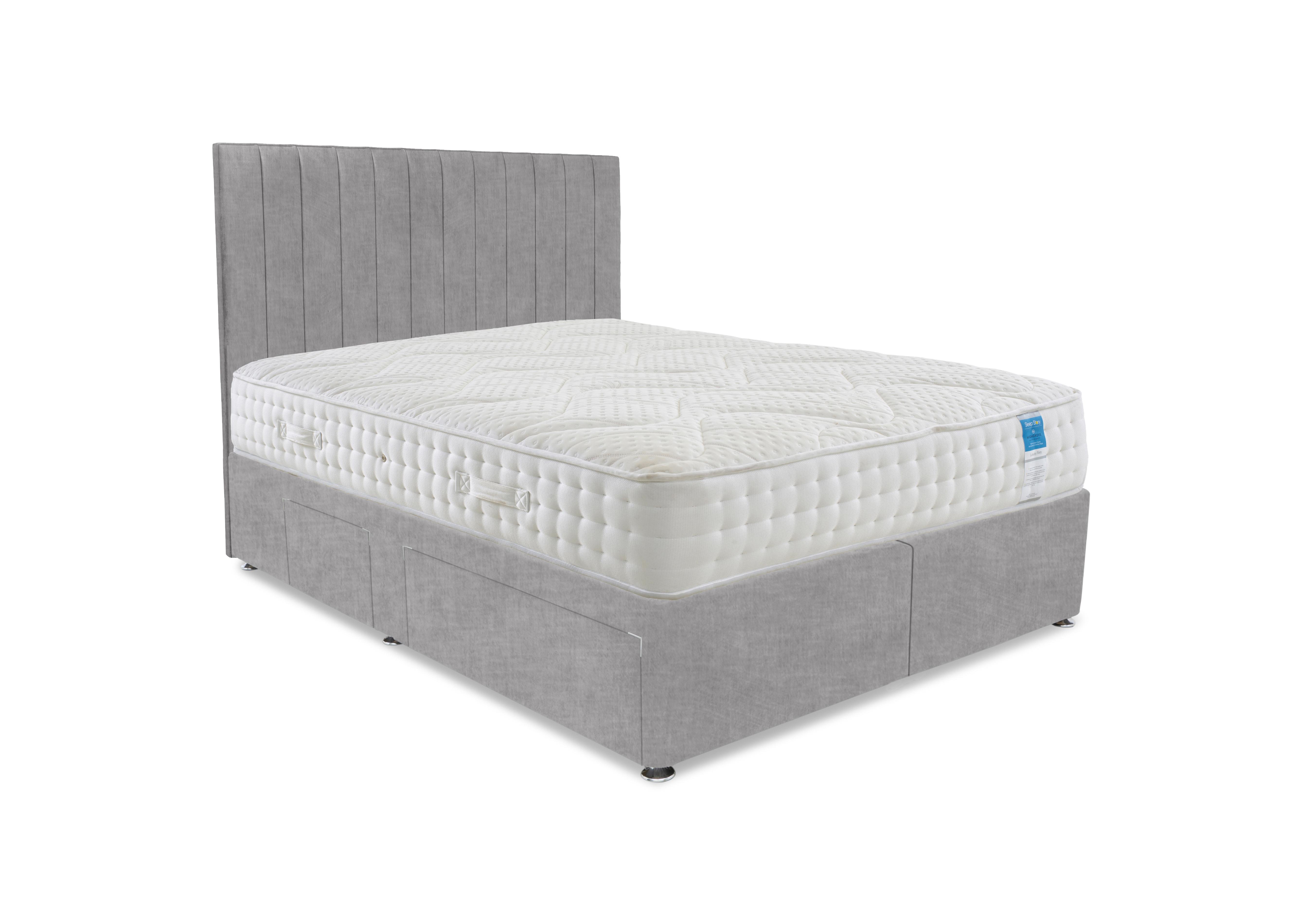 Luxury Firm Divan Set in Lace Dolphin on Furniture Village