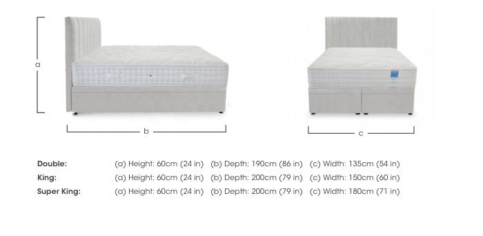 Luxury Firm Electric End Lift Ottoman Divan Set in  on Furniture Village