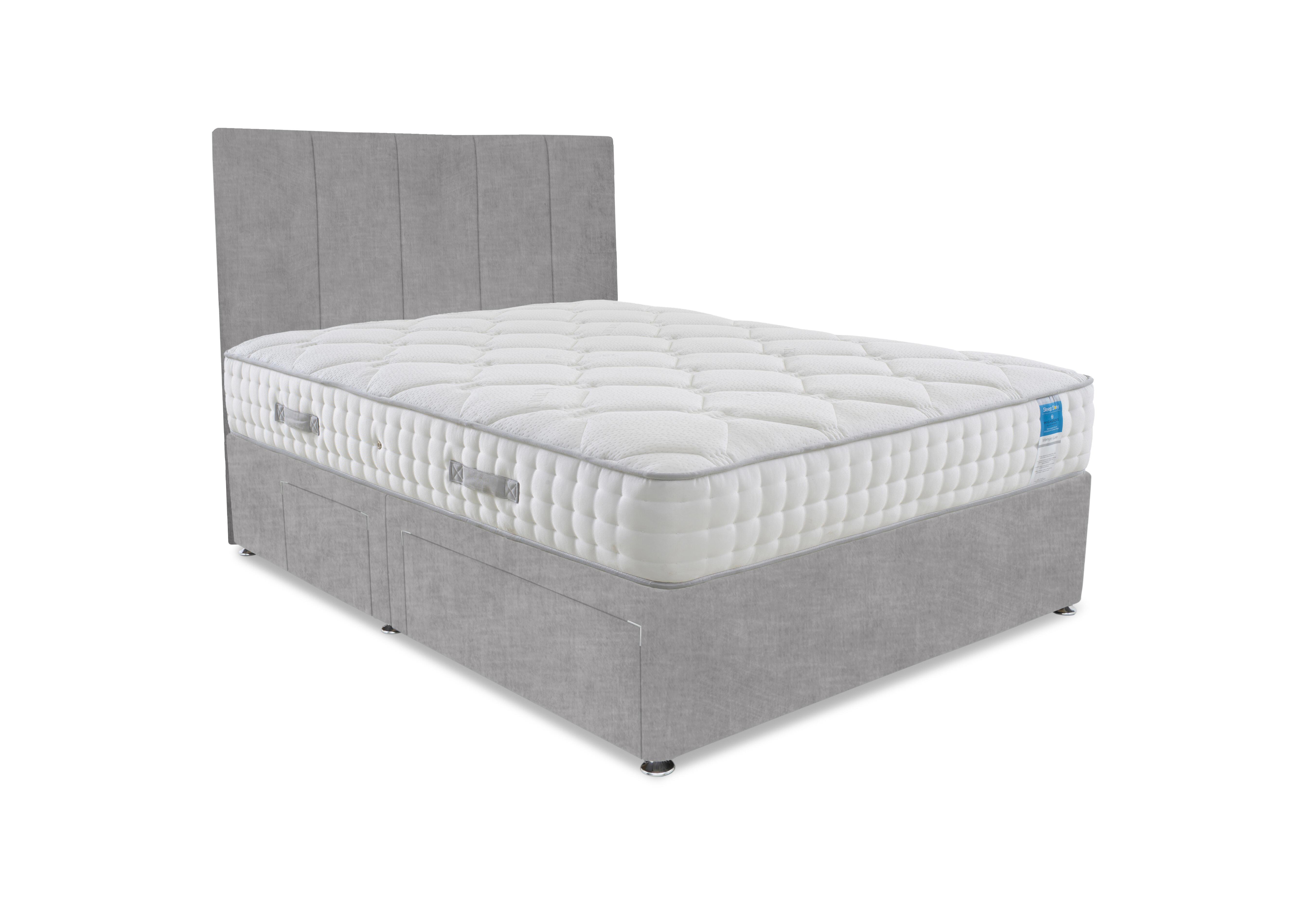 Memory Luxe Divan Set in Lace Dolphin on Furniture Village